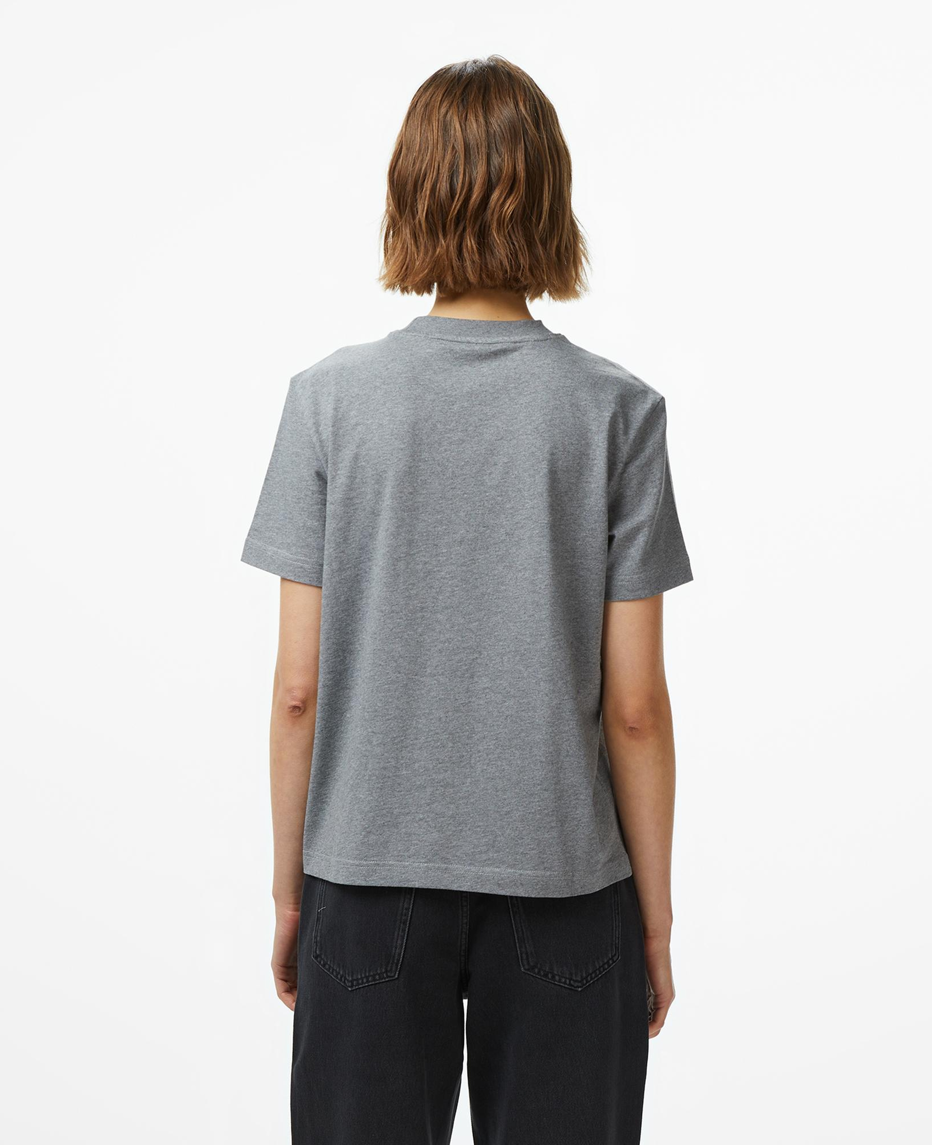 Calvin Klein Hero Classic Monologo Kadın Gri T-Shirt