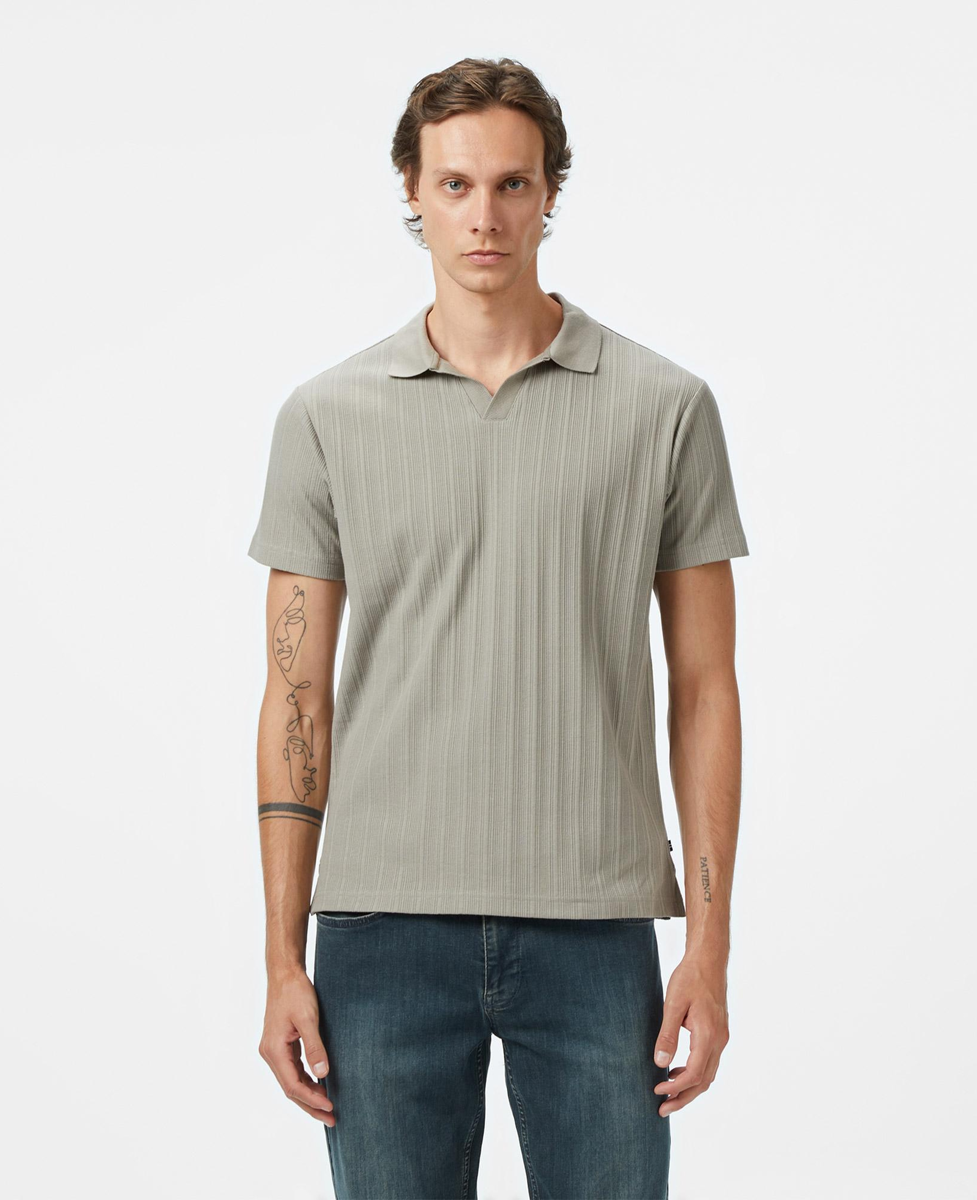 Nautica Erkek Yeşil Classic Fit Polo Yaka T-Shirt