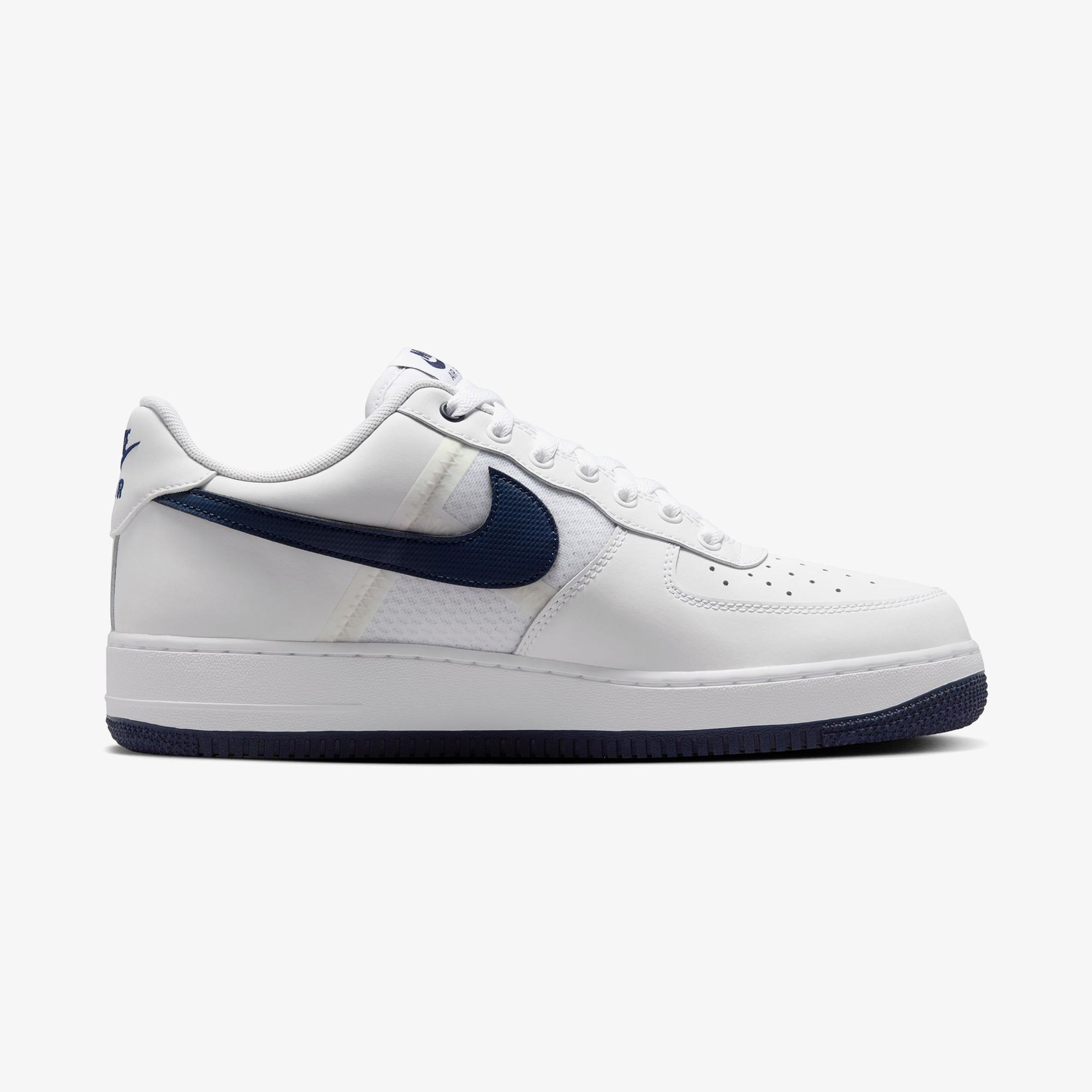 Nike Air Force 1 '07 LV8 Erkek Beyaz Spor Ayakkabı