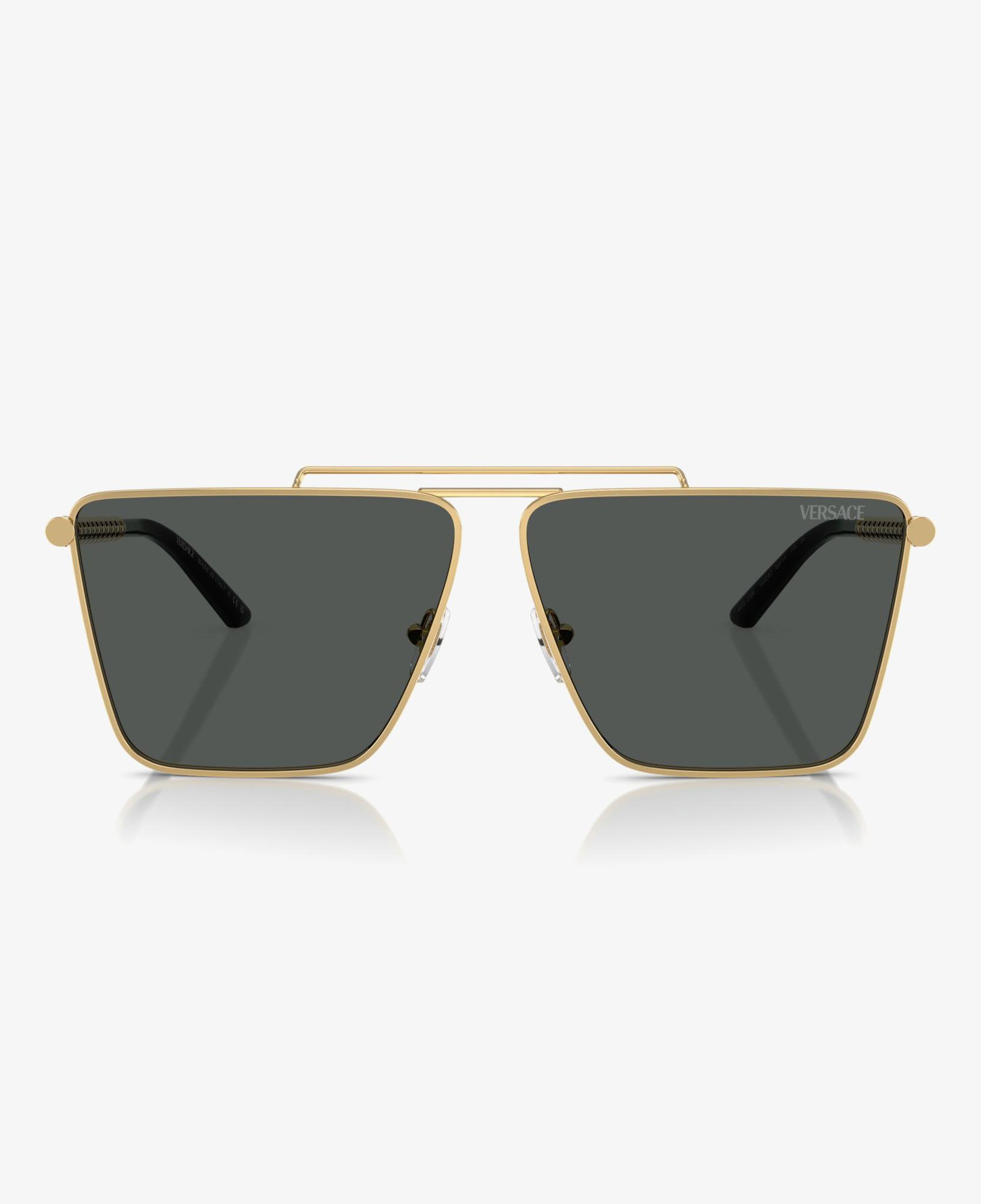 VERSACE Ve2266 Erkek Altın Rengi Güneş Gözlüğü