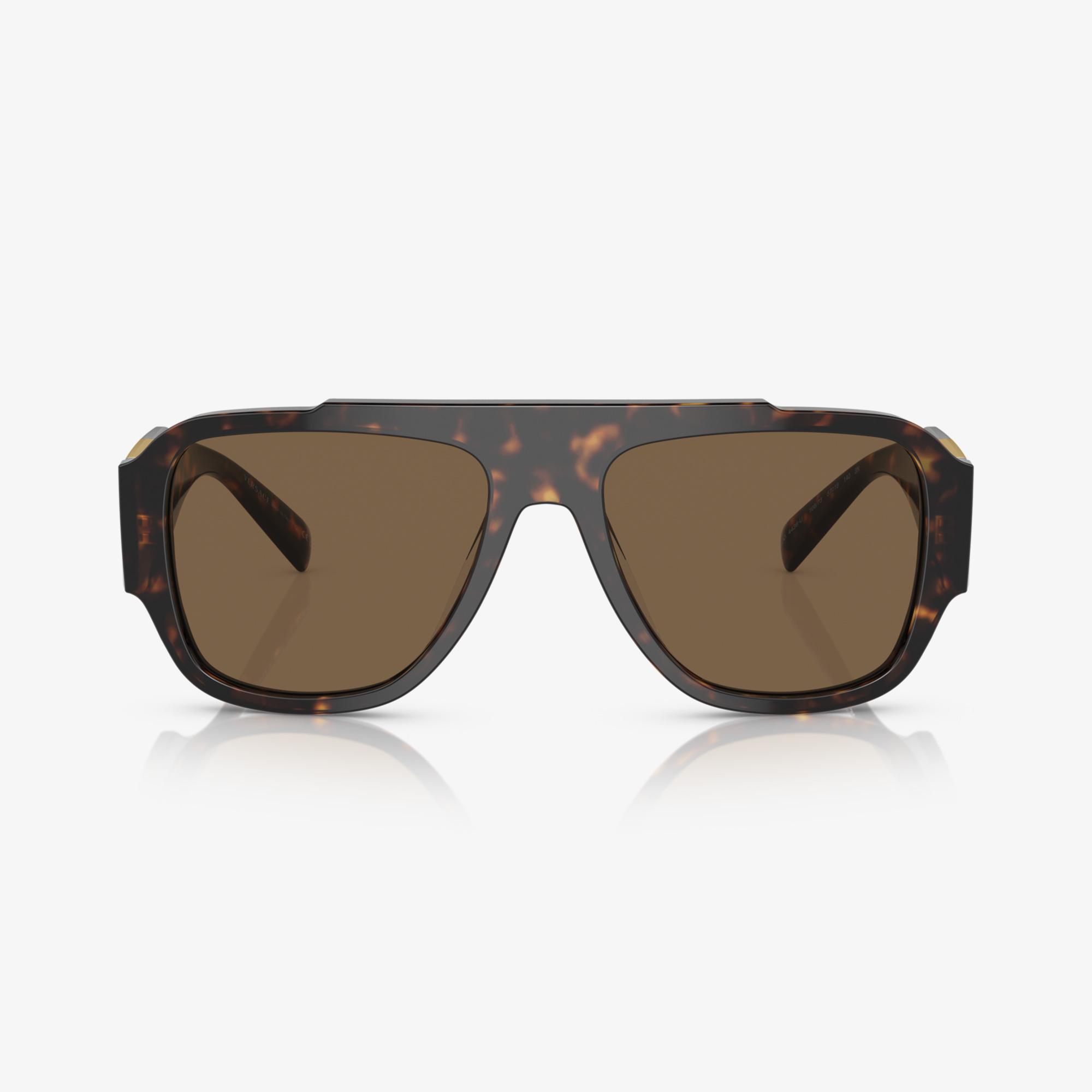 VERSACE 0VE4436U Erkek Kahverengi Güneş Gözlüğü