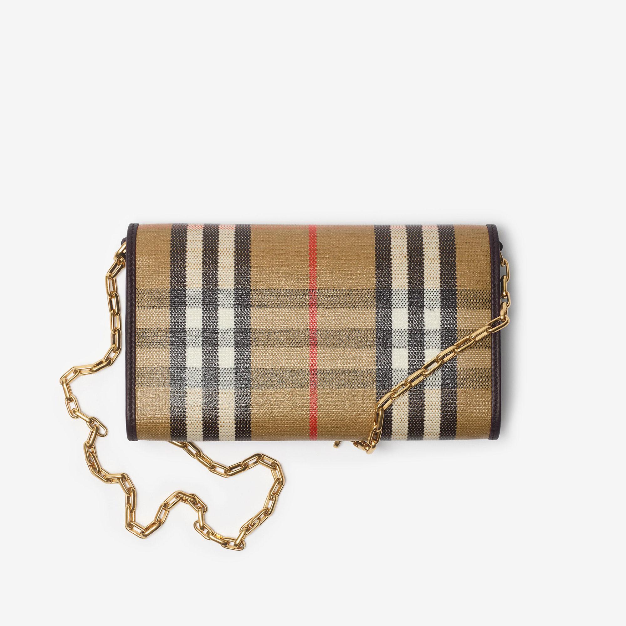 Burberry Highlands Woc Kadın Bej Cüzdan