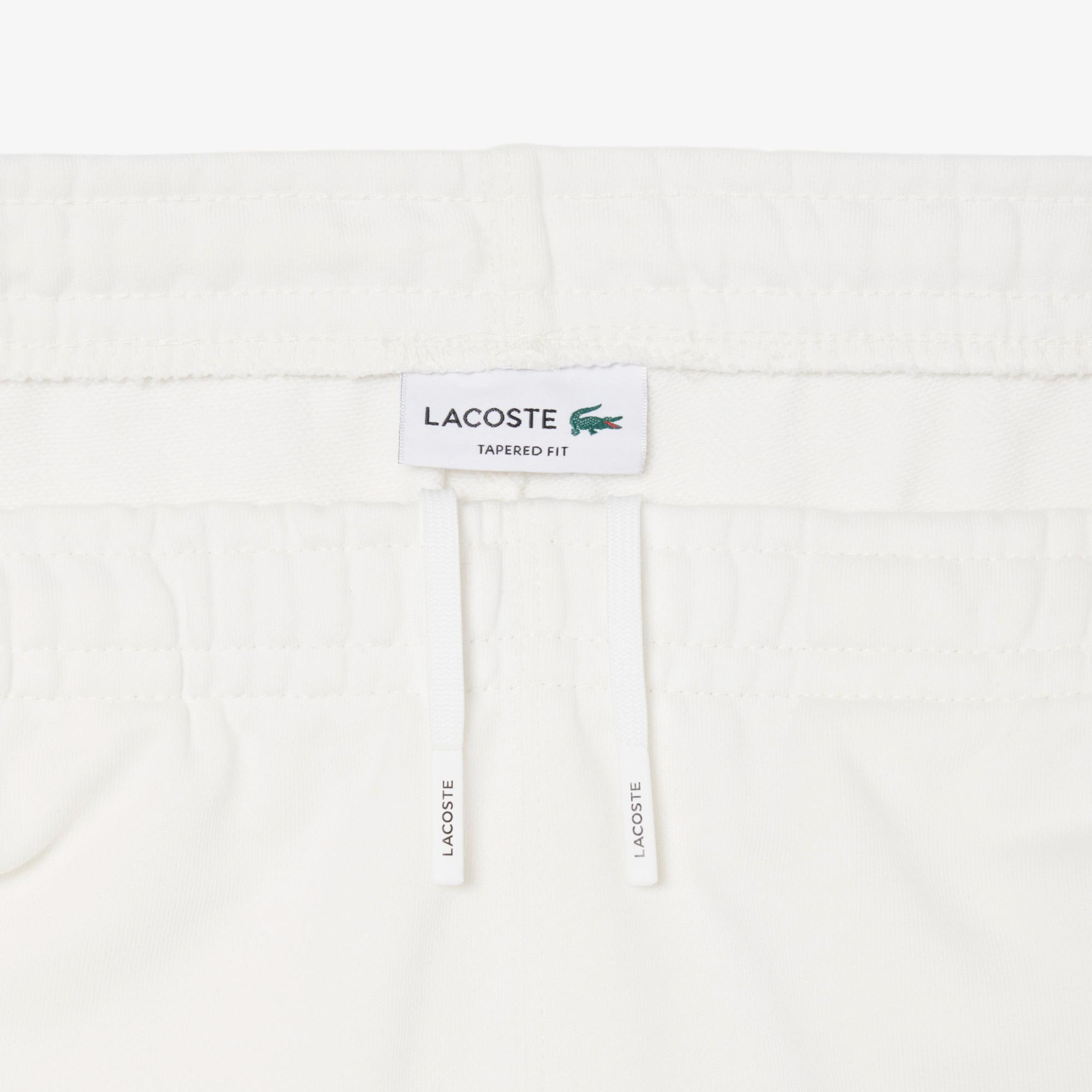 Lacoste Erkek Tapered Fit Beyaz Eşofman Altı