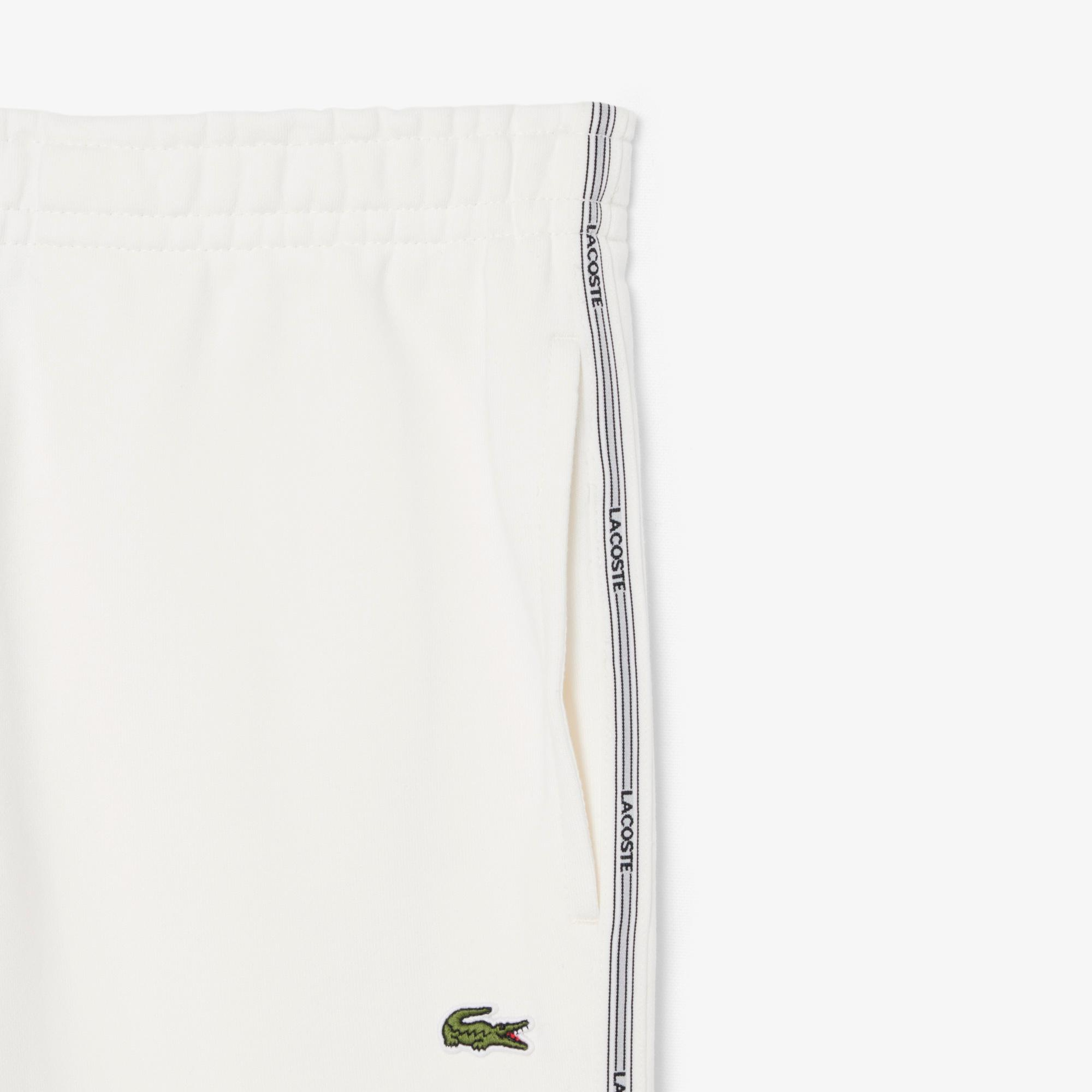 Lacoste Erkek Tapered Fit Beyaz Eşofman Altı