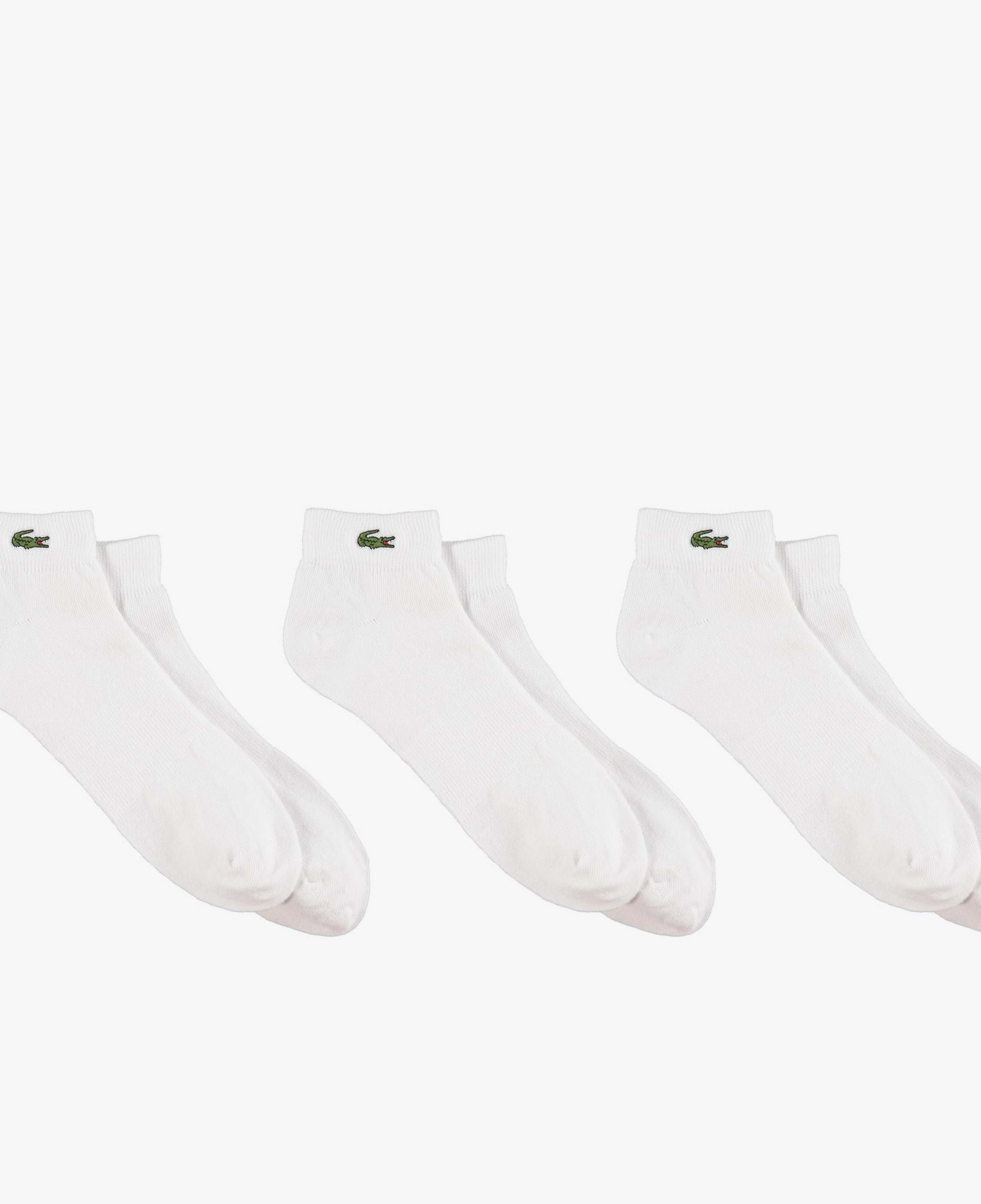 Lacoste Unisex Beyaz Çorap