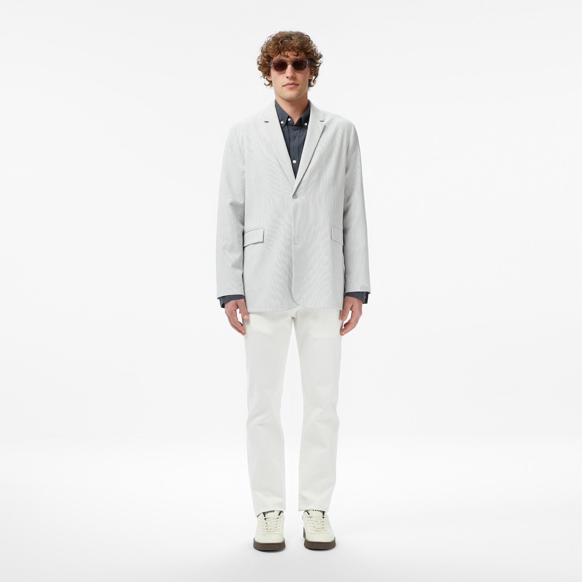 Lacoste Erkek Gri Blazer