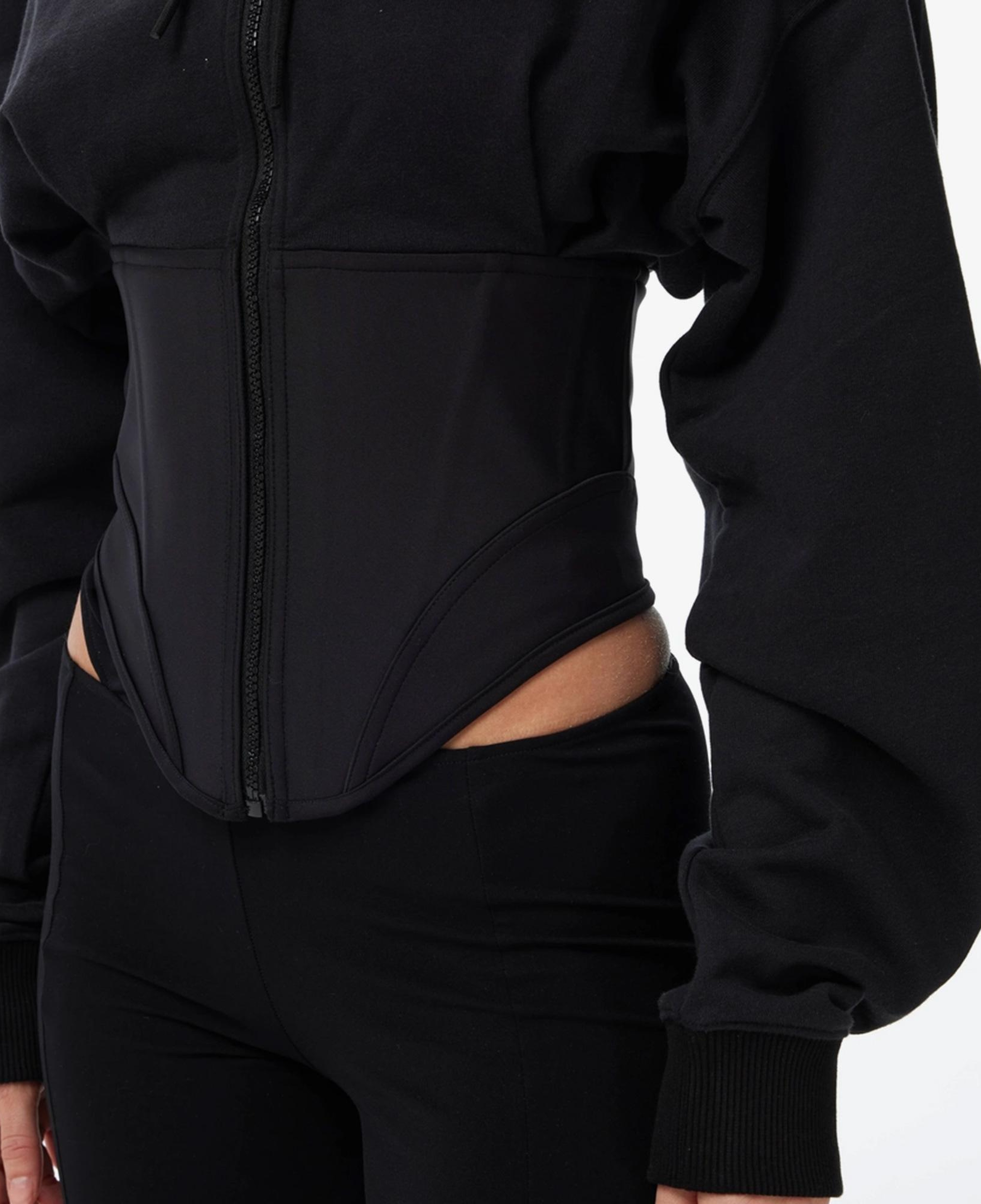 Fabby Siyah Kadın Sweatshirt