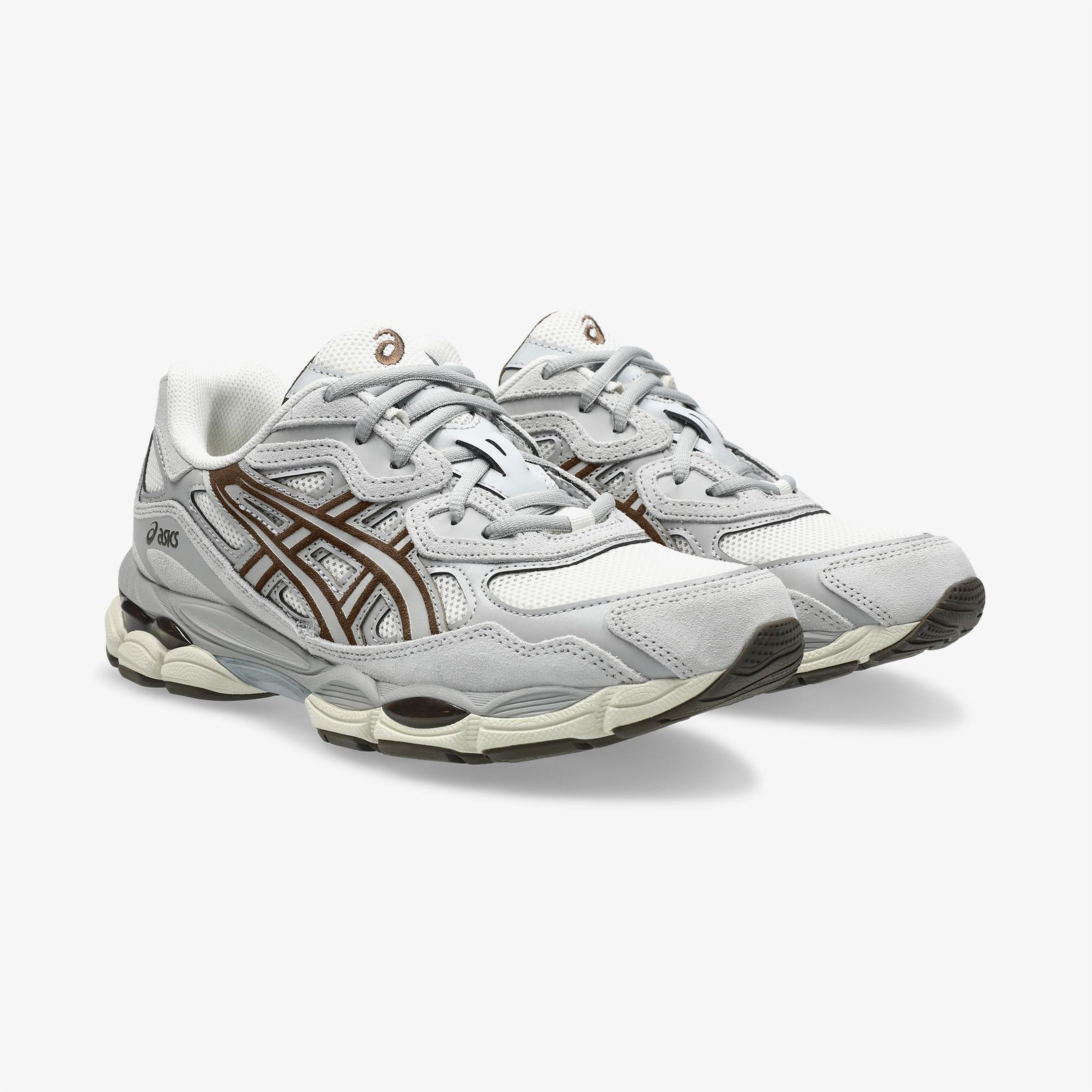 Asics Gel-Nyc Krem Rengi Unisex Spor Ayakkabı