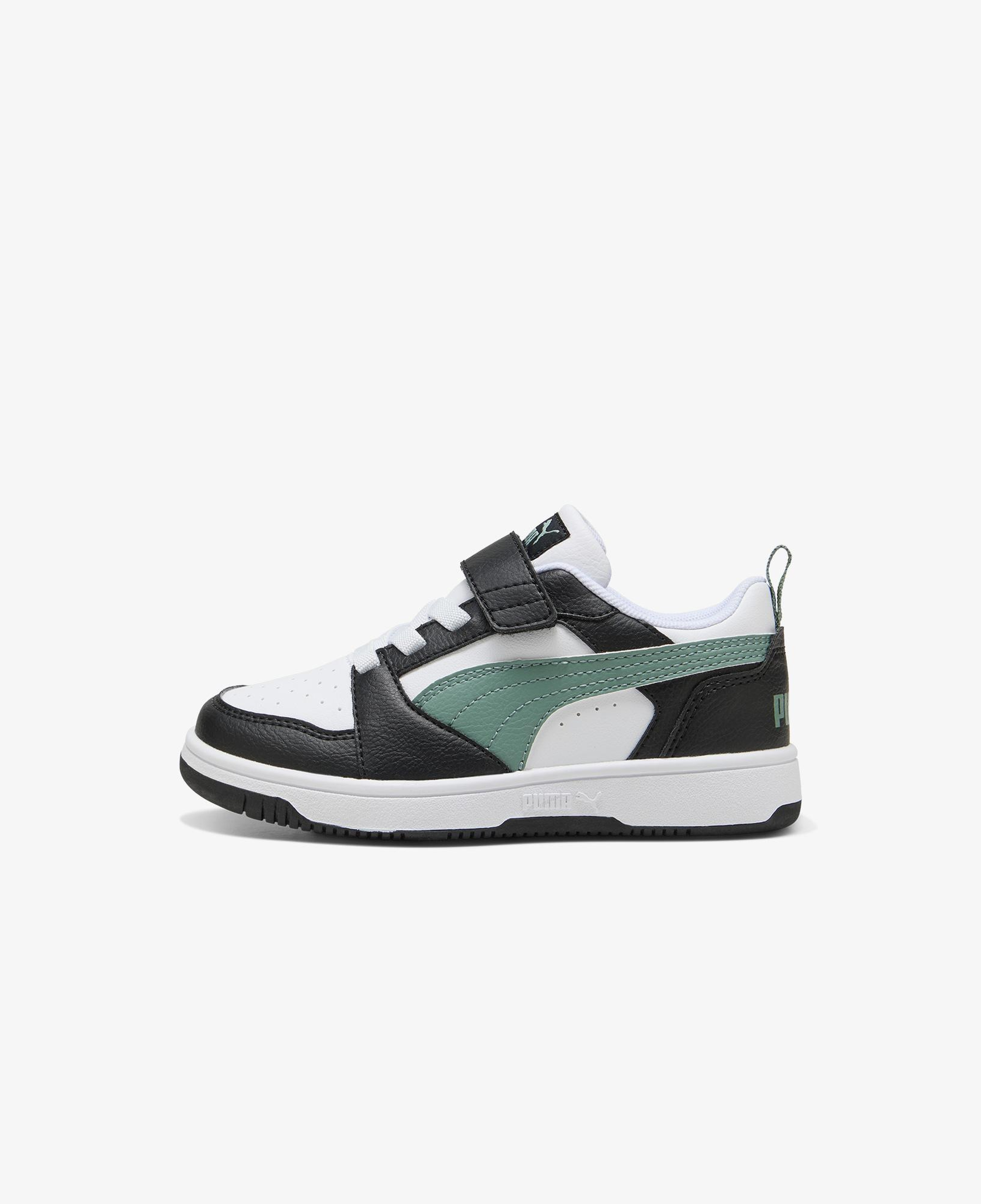 Puma Rebound V6 Lo Ac+ Ps Çocuk Siyah Spor Ayakkabı