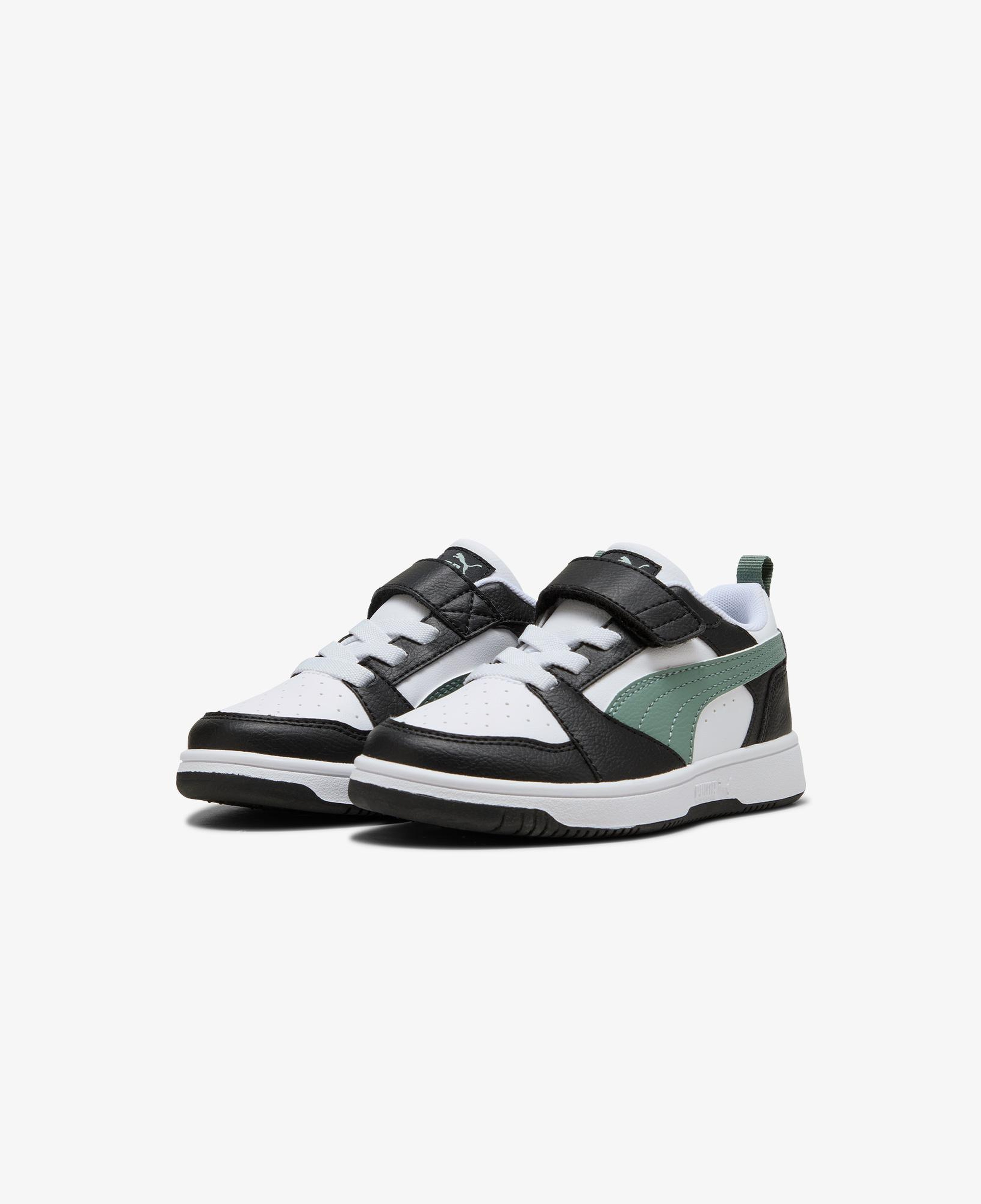 Puma Rebound V6 Lo Ac+ Ps Çocuk Siyah Spor Ayakkabı