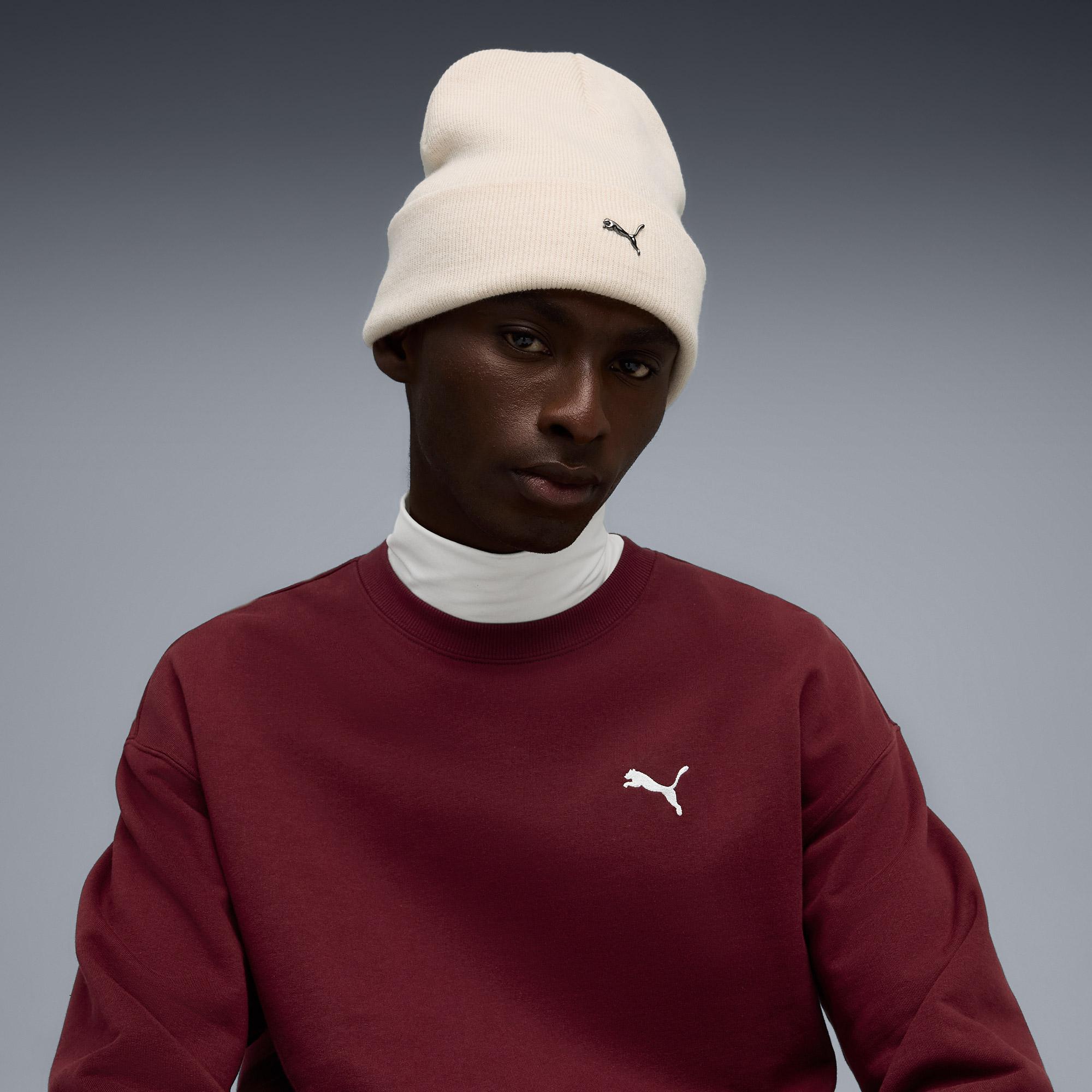 Puma Essentials Metal Cat High Crown Unisex Krem Bere