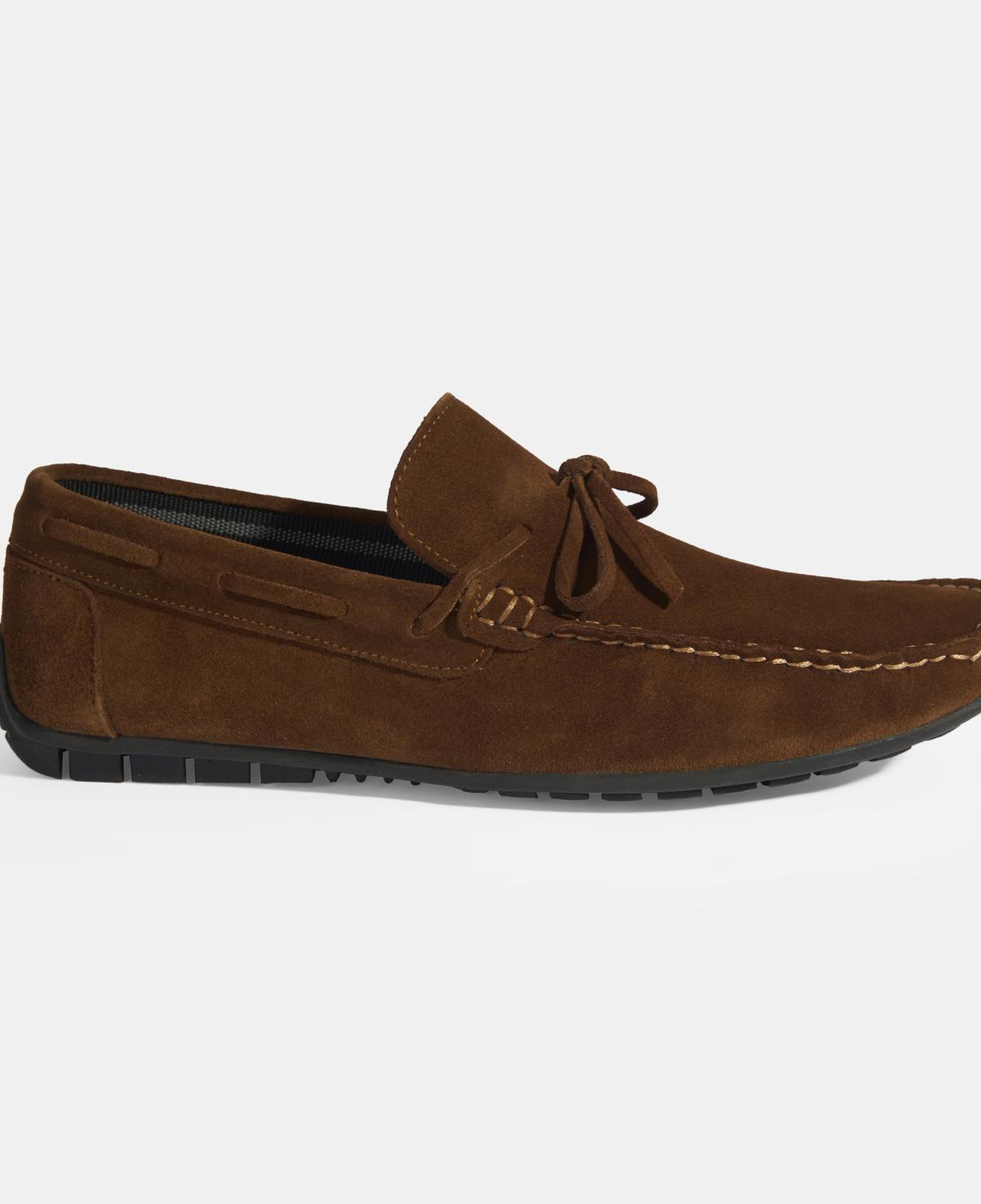Calandra Taba Erkek Bağcık Detaylı Slip-On Süet Loafer