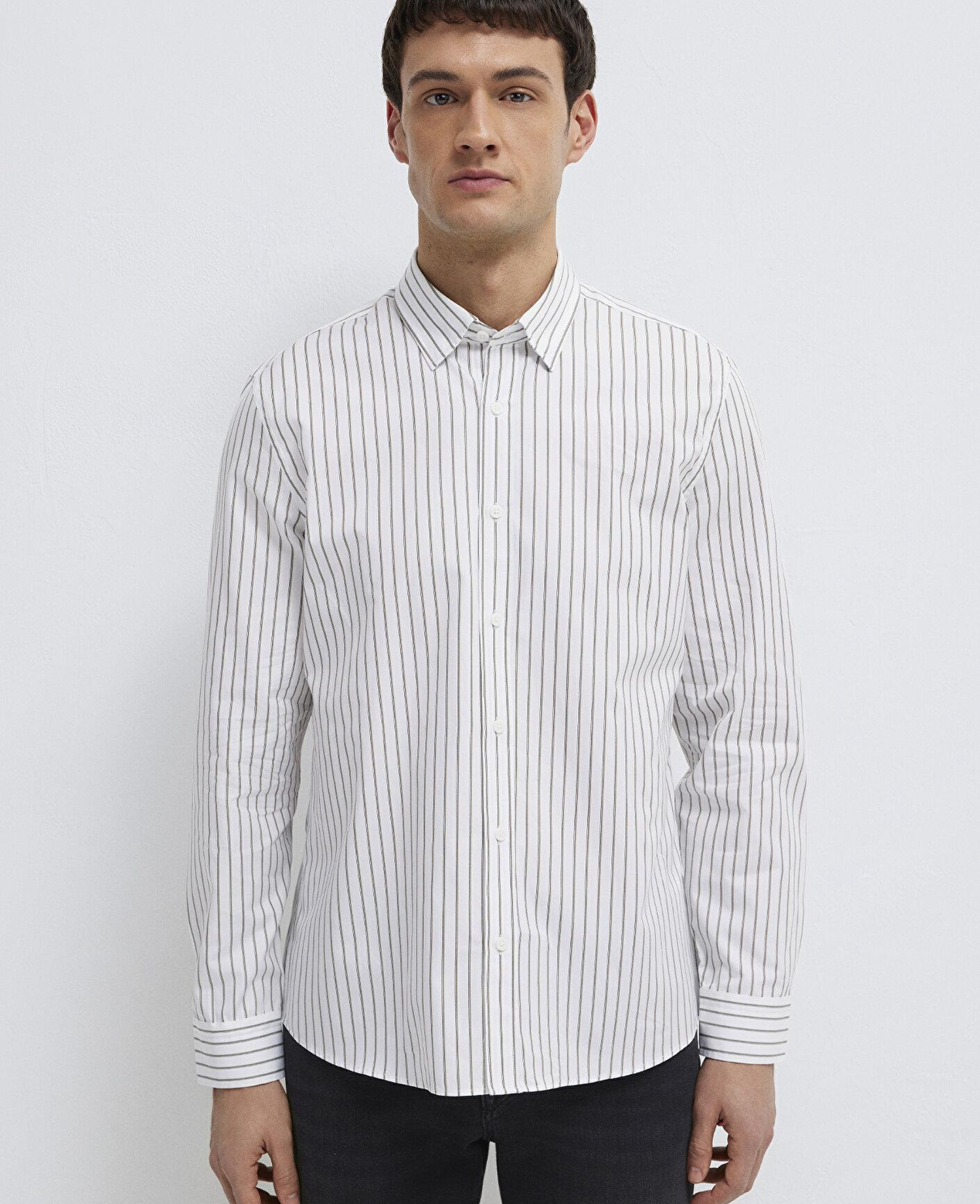 Mavi Beyaz Gömlek Regular Fit / Normal Kesim 0211864-91411