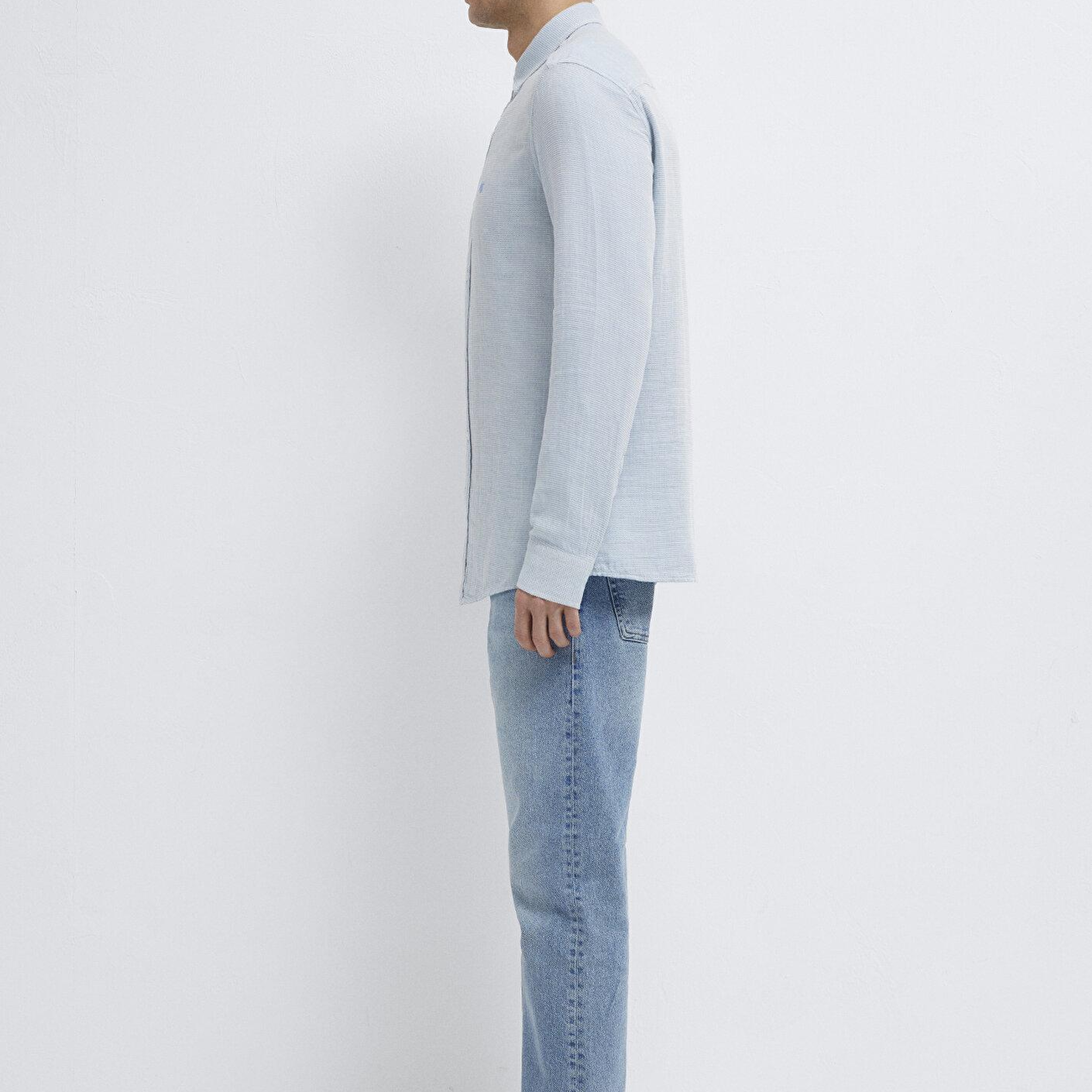 Mavi Mavi Gömlek Slim Fit / Dar Kesim 0211899-86659