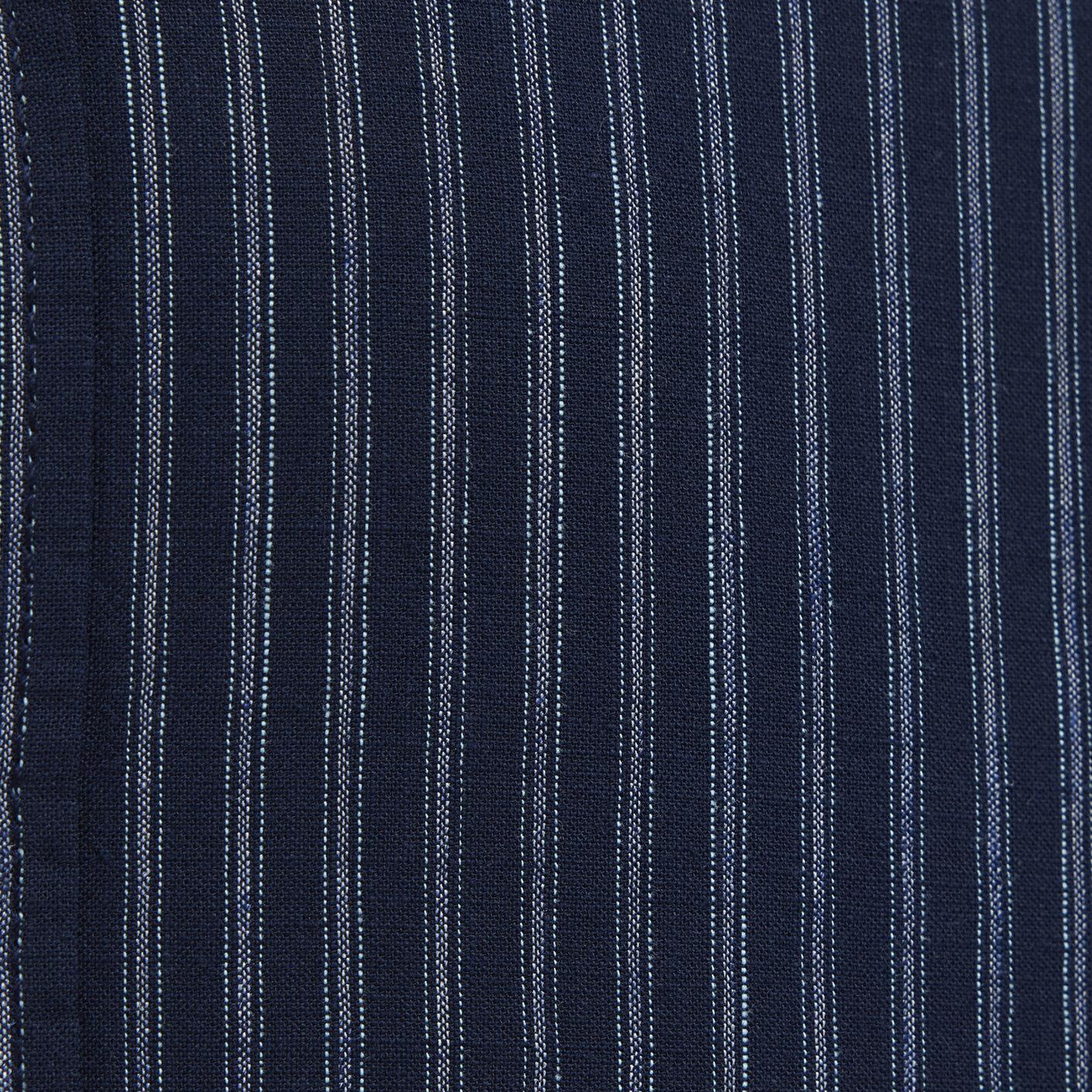 Mavi Keten Karışımlı Lacivert Gömlek Regular Fit / Normal Kesim 0212004-91566