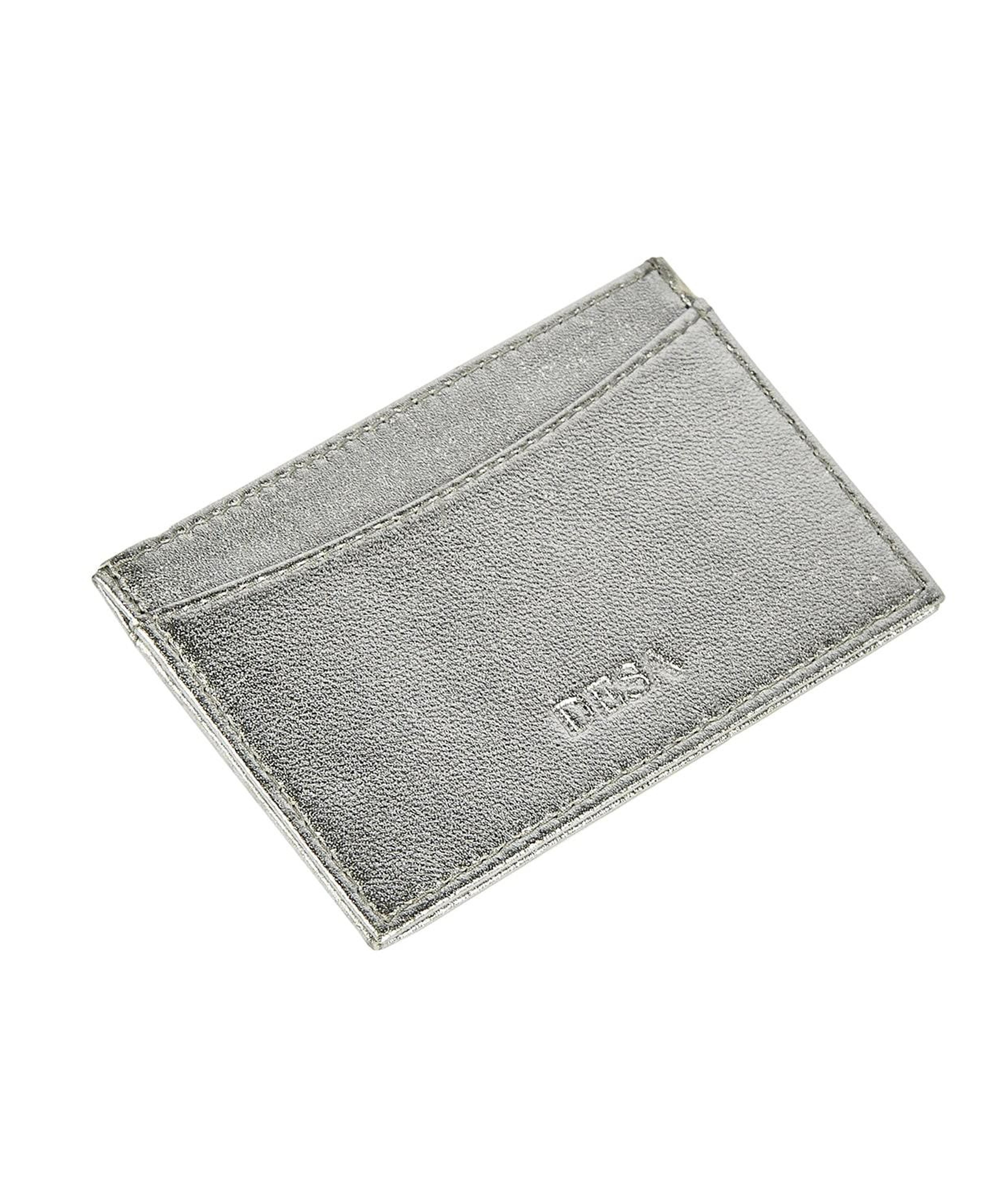 Gümüş Dukinea Kadın Deri Kartlık