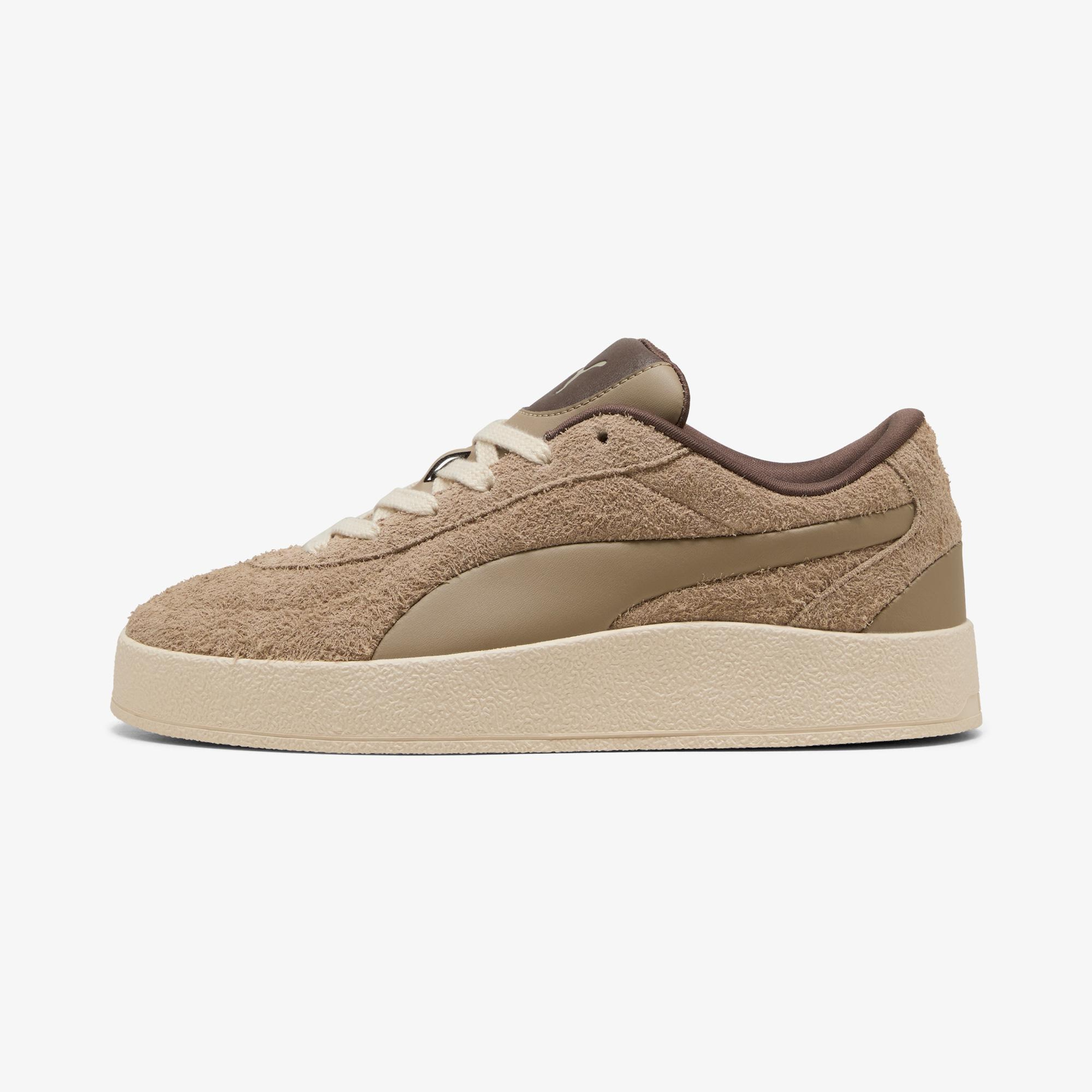 Puma CA Luxe Fuzzy Unisex Kahverengi Spor Ayakkabı