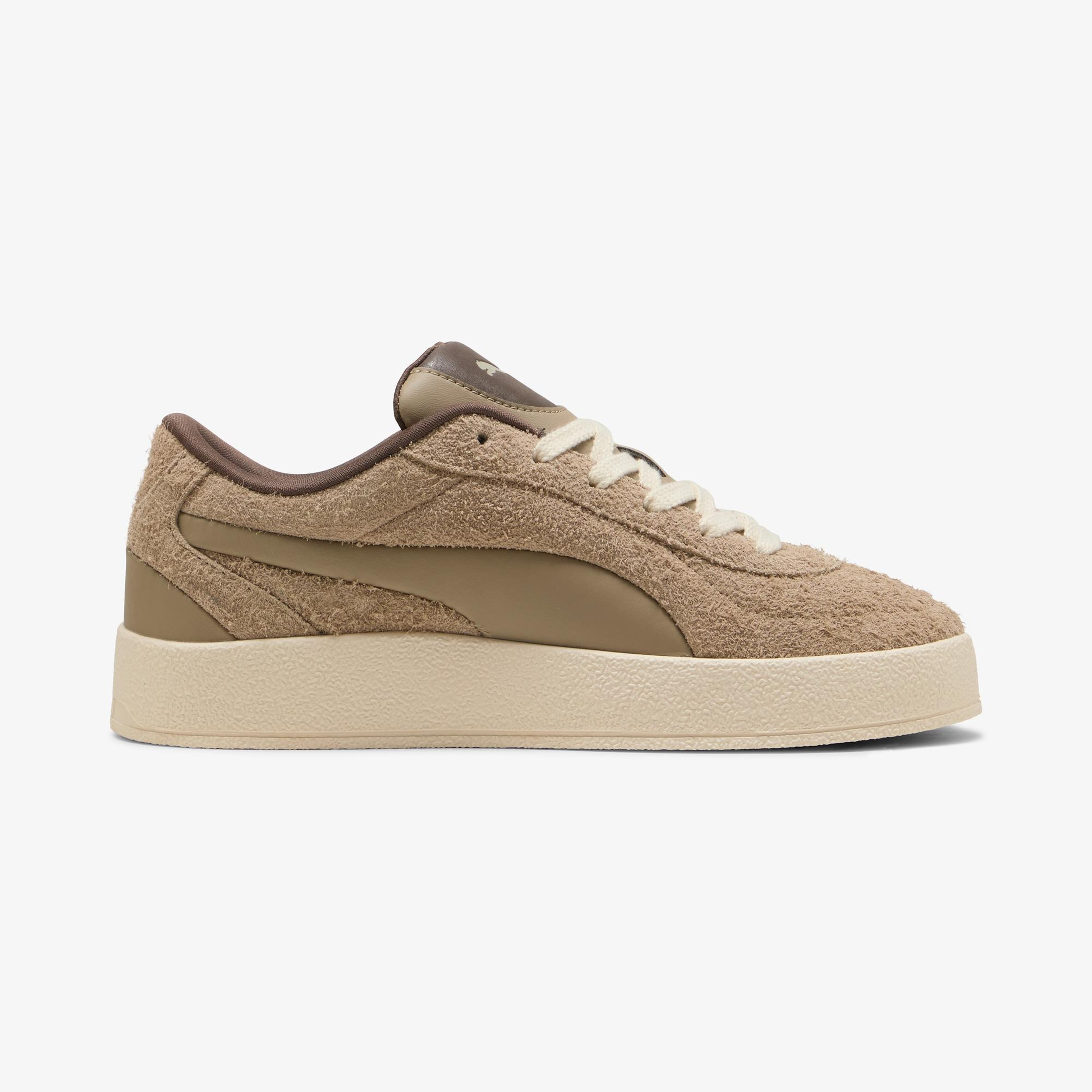 Puma CA Luxe Fuzzy Unisex Kahverengi Spor Ayakkabı