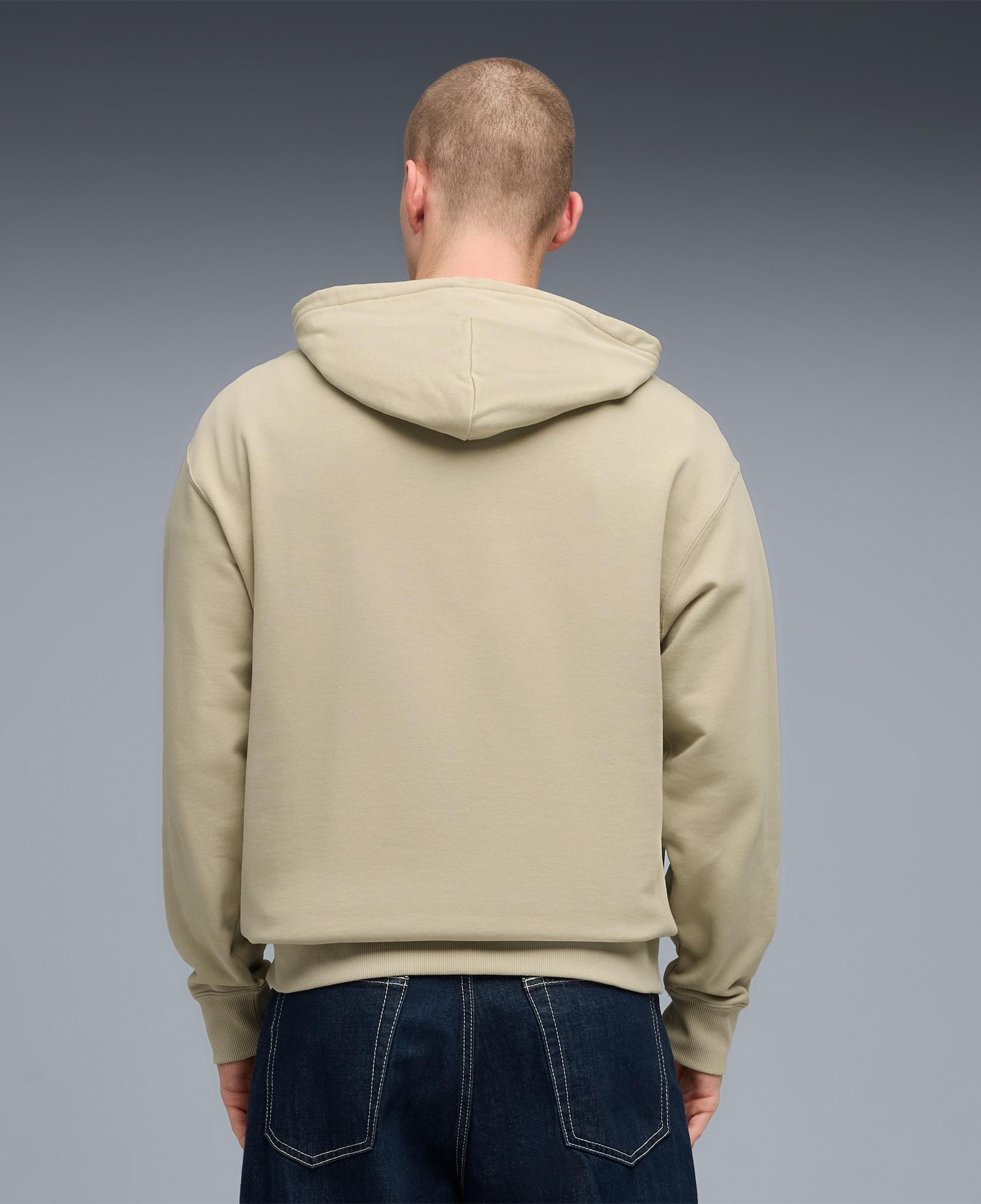 Puma Wardrobe Essentials Relaxed Erkek Gri Sweatshirt