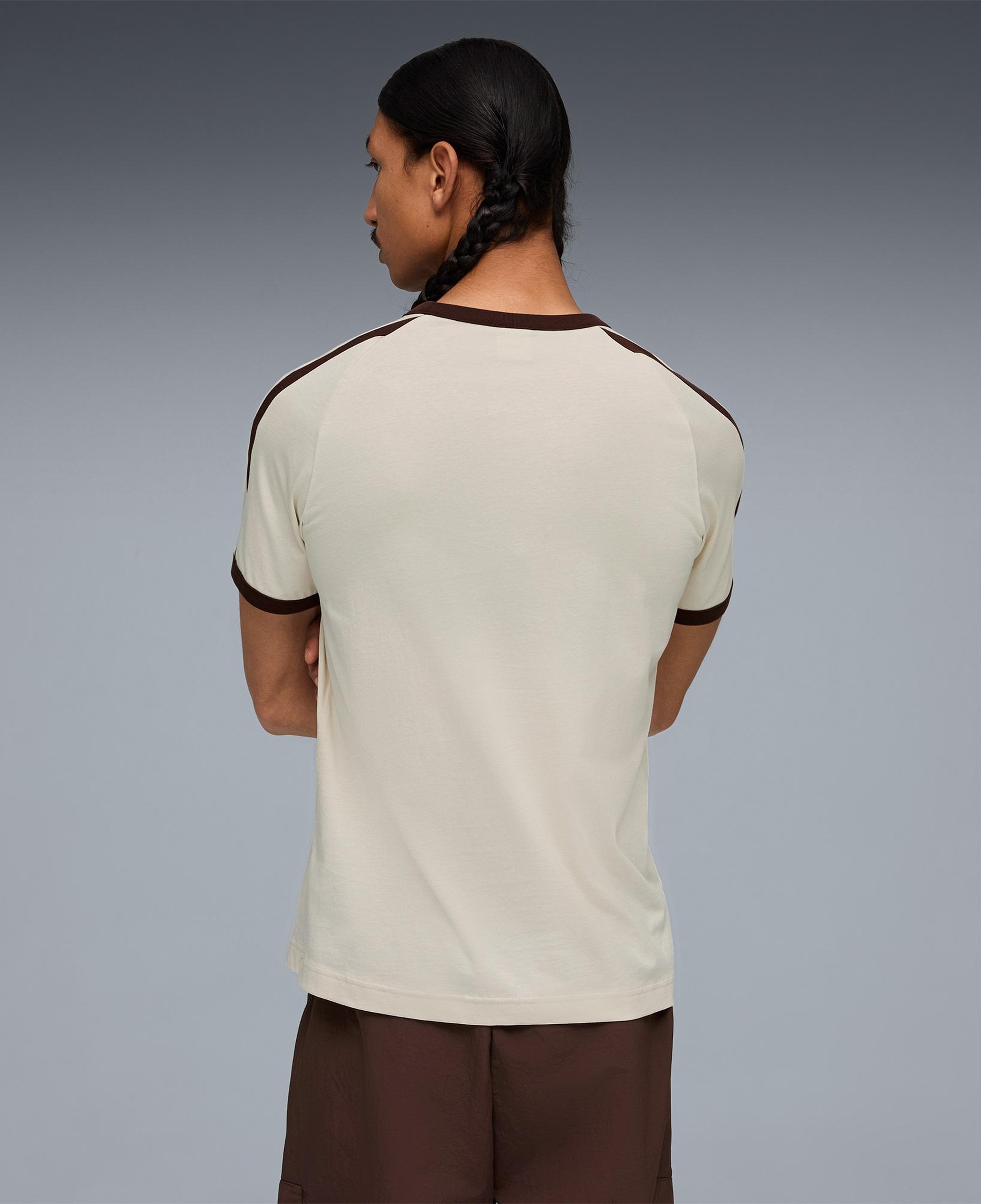 Puma T7 Ringer  Erkek Beyaz T-Shirt