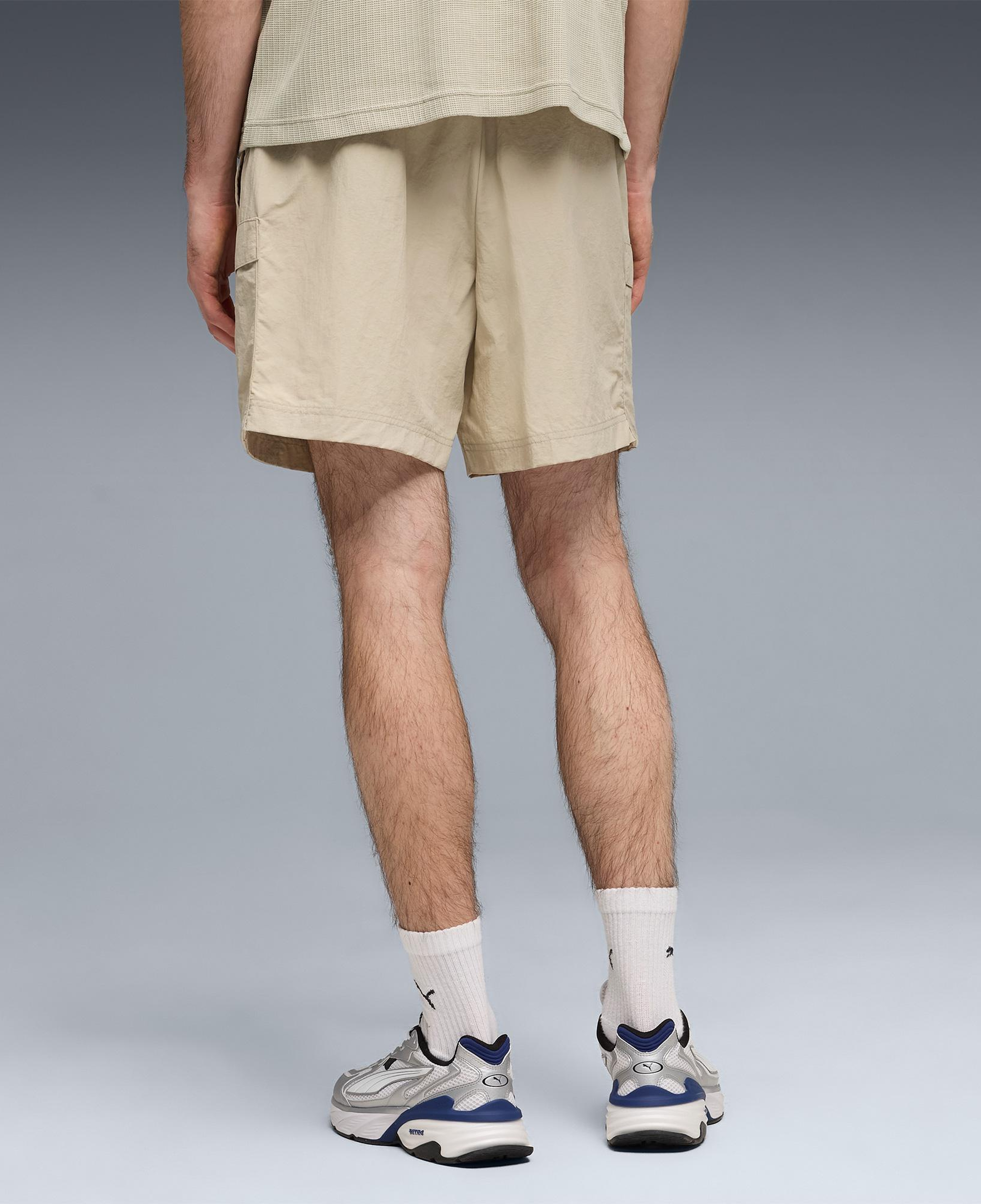 Puma Wardrobe Essentials Erkek Gri Şort