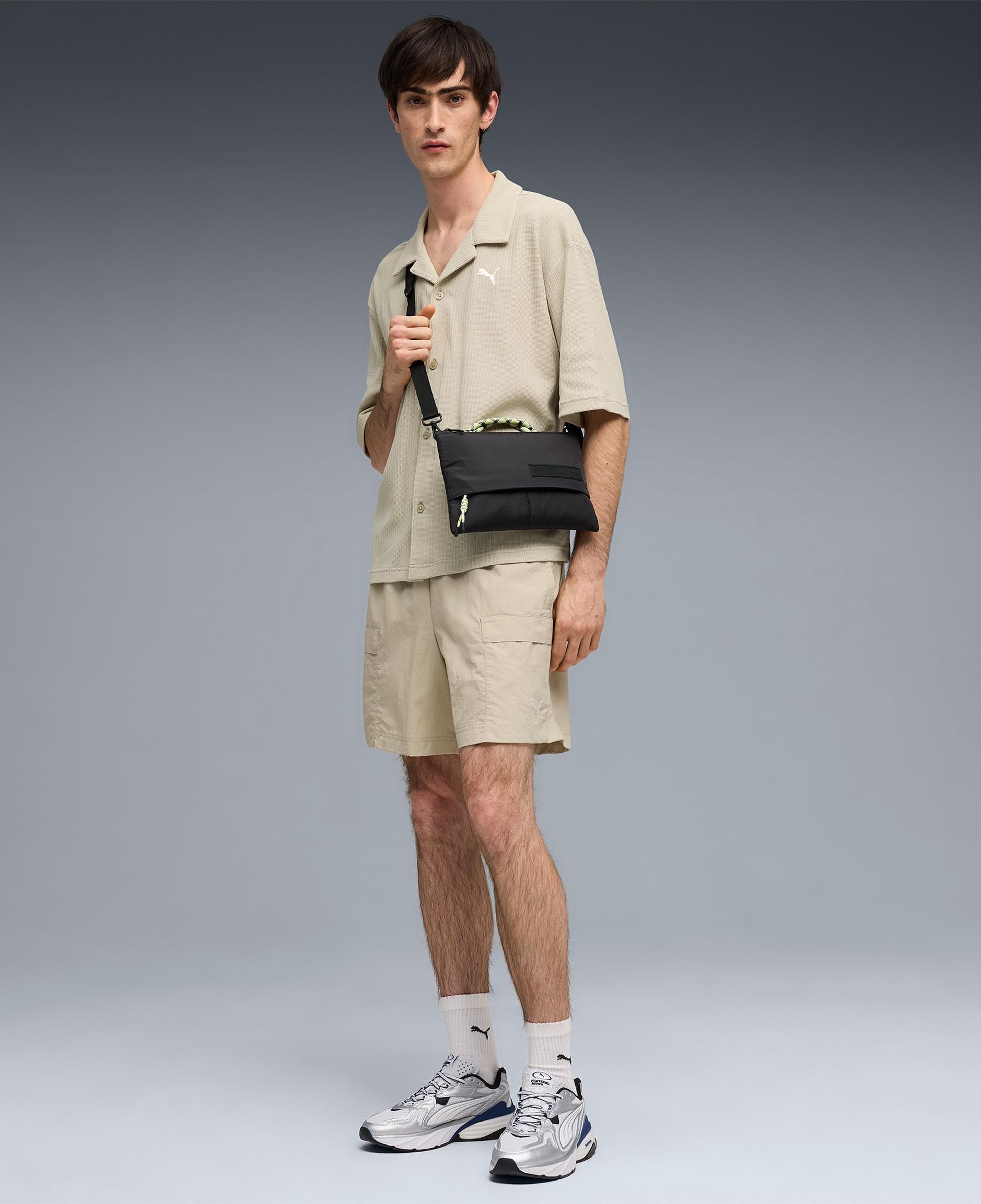 Puma Wardrobe Essentials Erkek Gri Şort