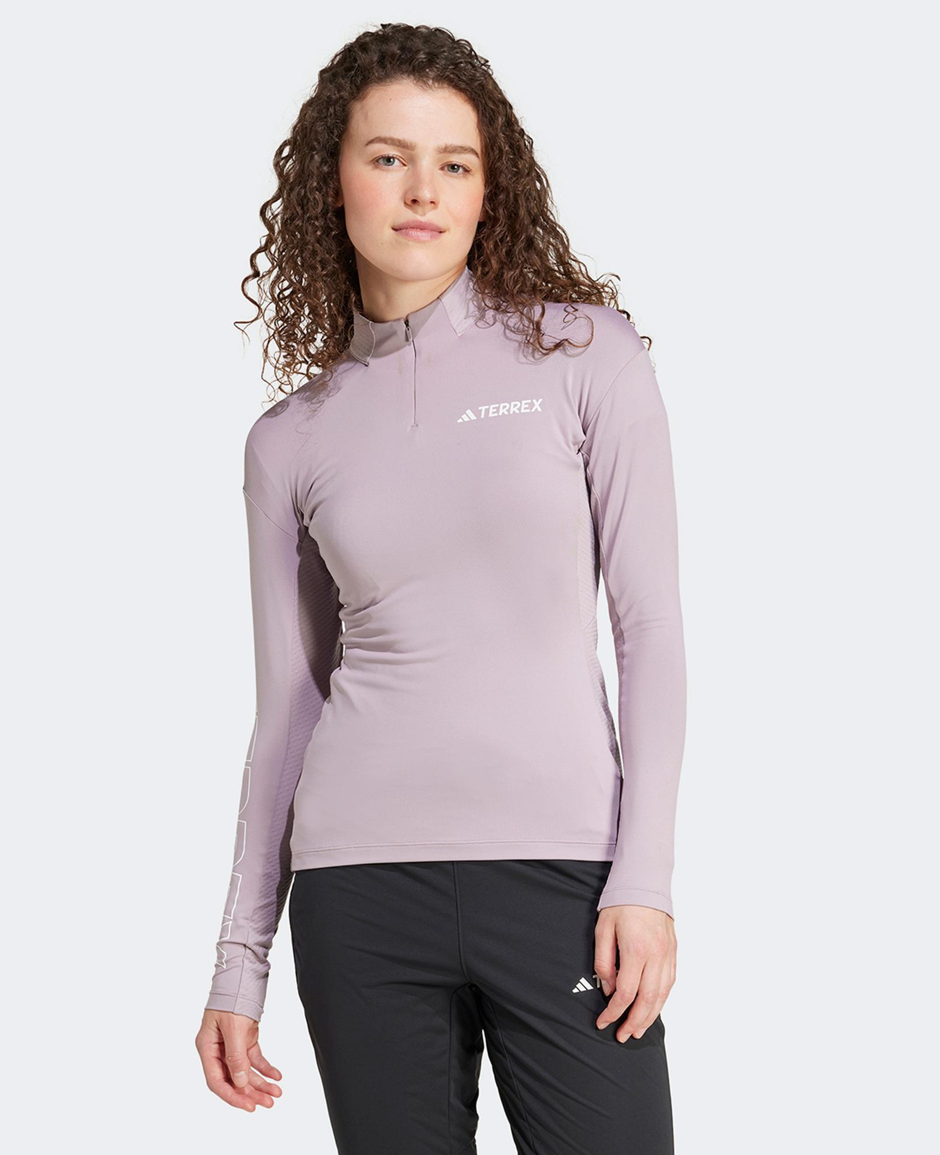 adidas Xpr Longsleeve Kadın Mor Antrenman Üstü