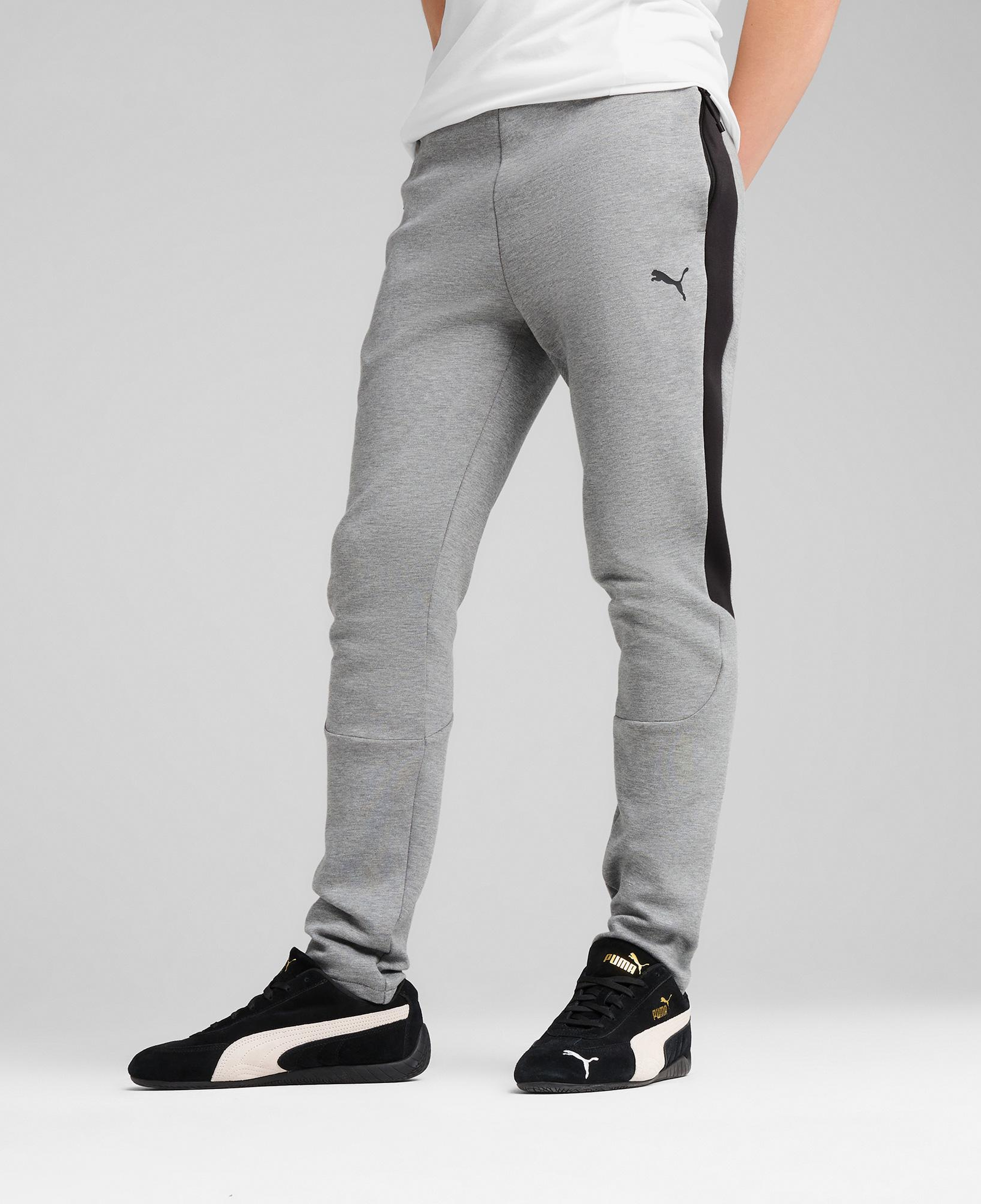 Puma Evostripe Core Erkek Gri Pantolon