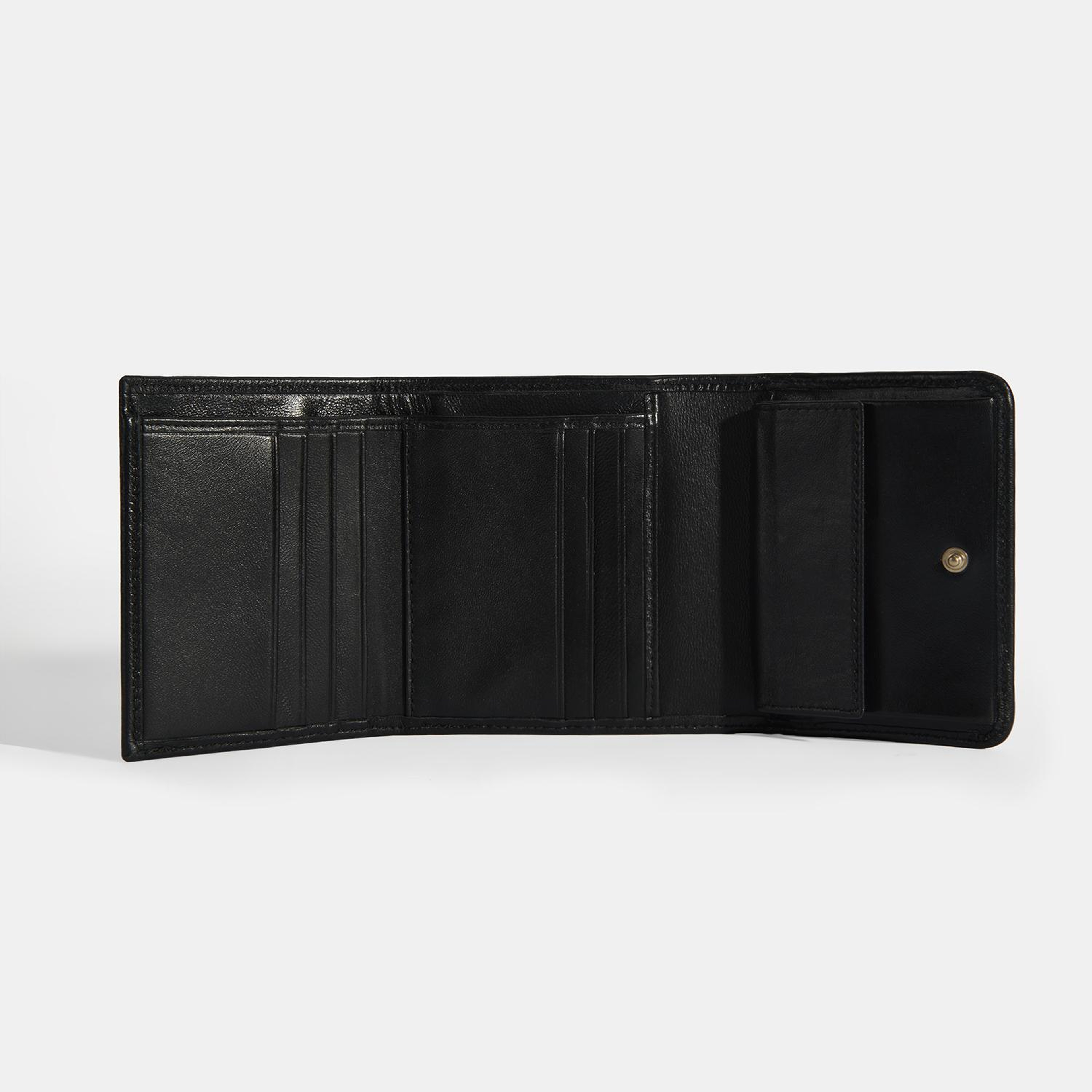 Kadın Siyah Deri Cüzdan