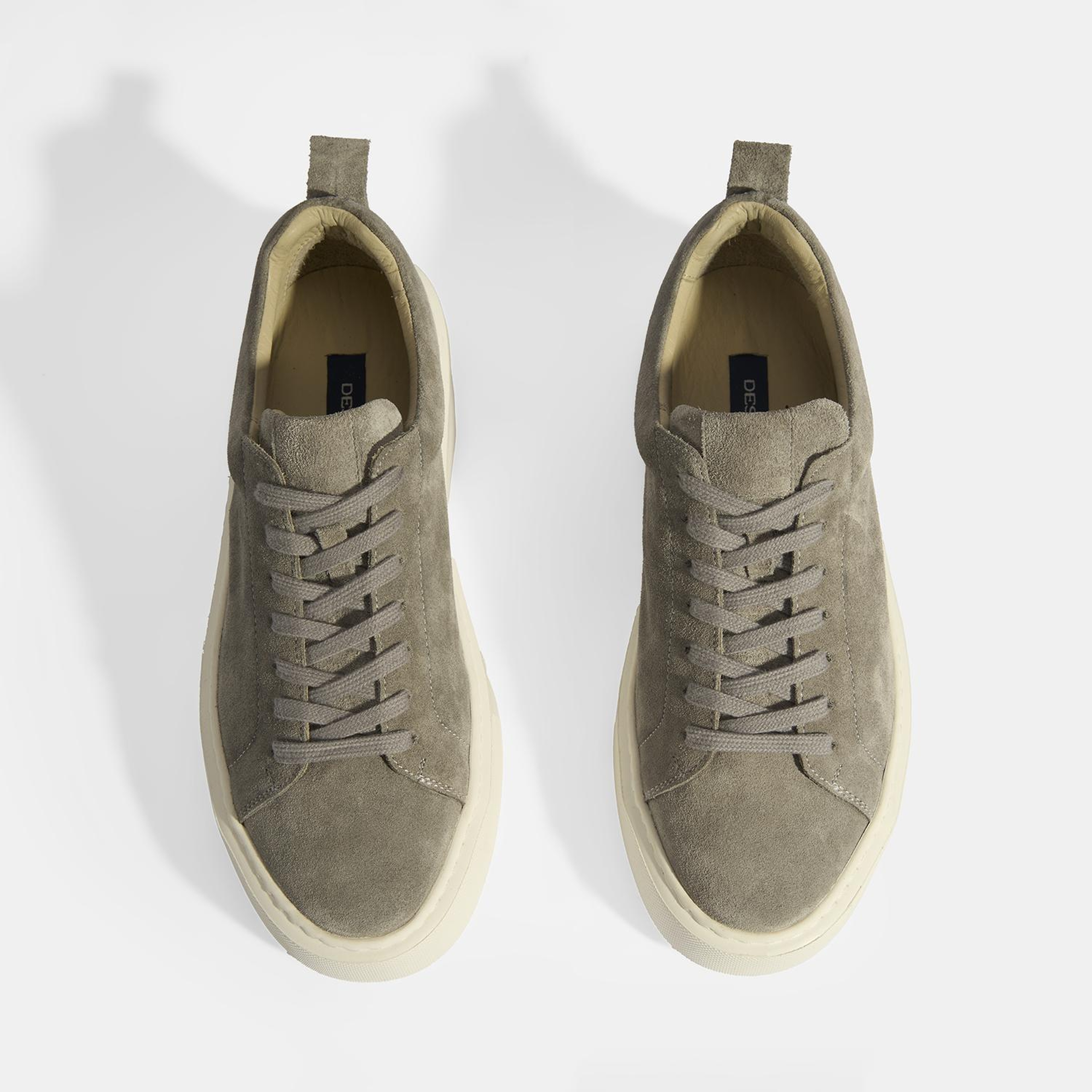 Erkek Gri Bağcıklı Süet Günlük Ayakkabı