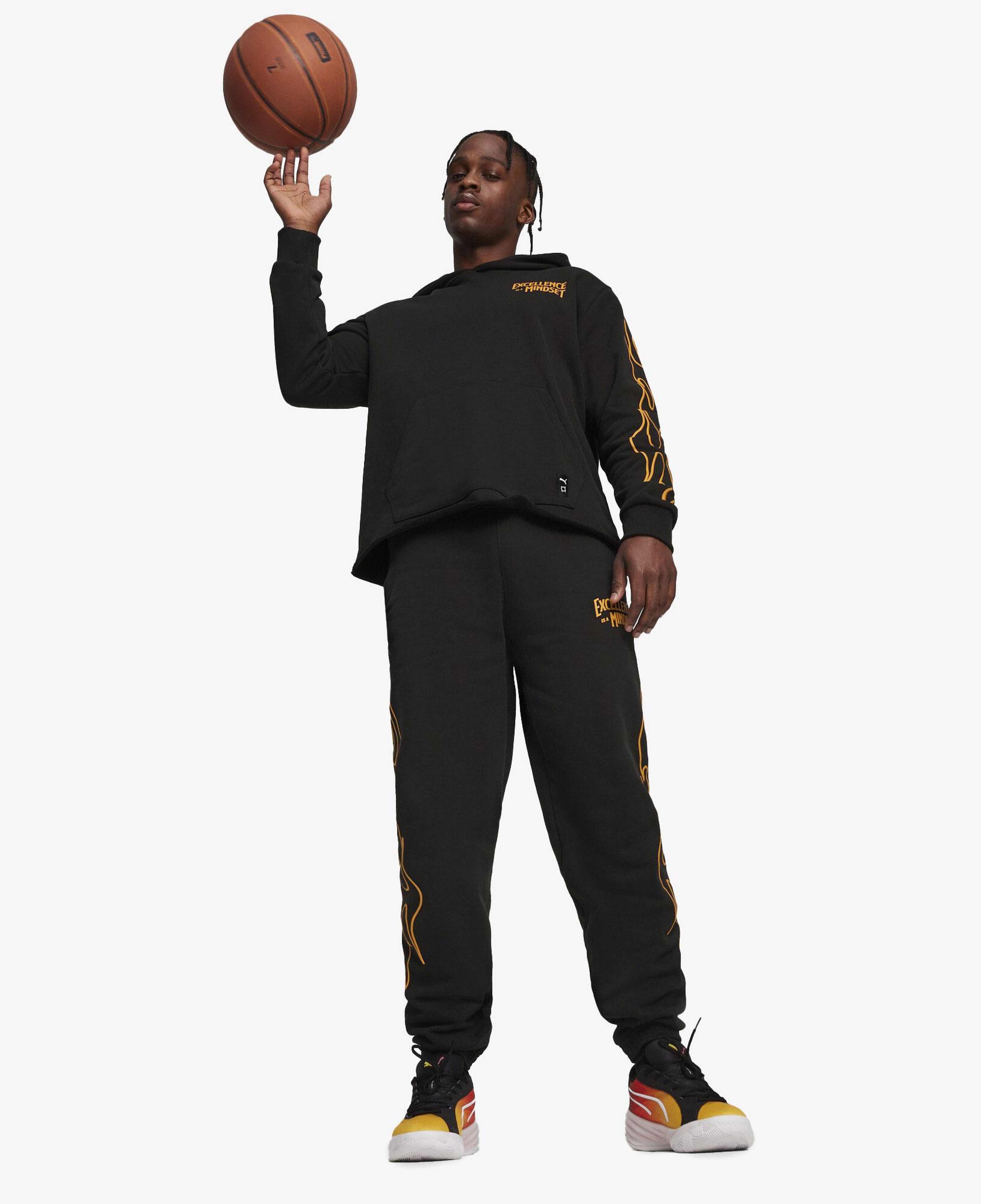 Puma Caution Erkek Siyah Eşofman Altı