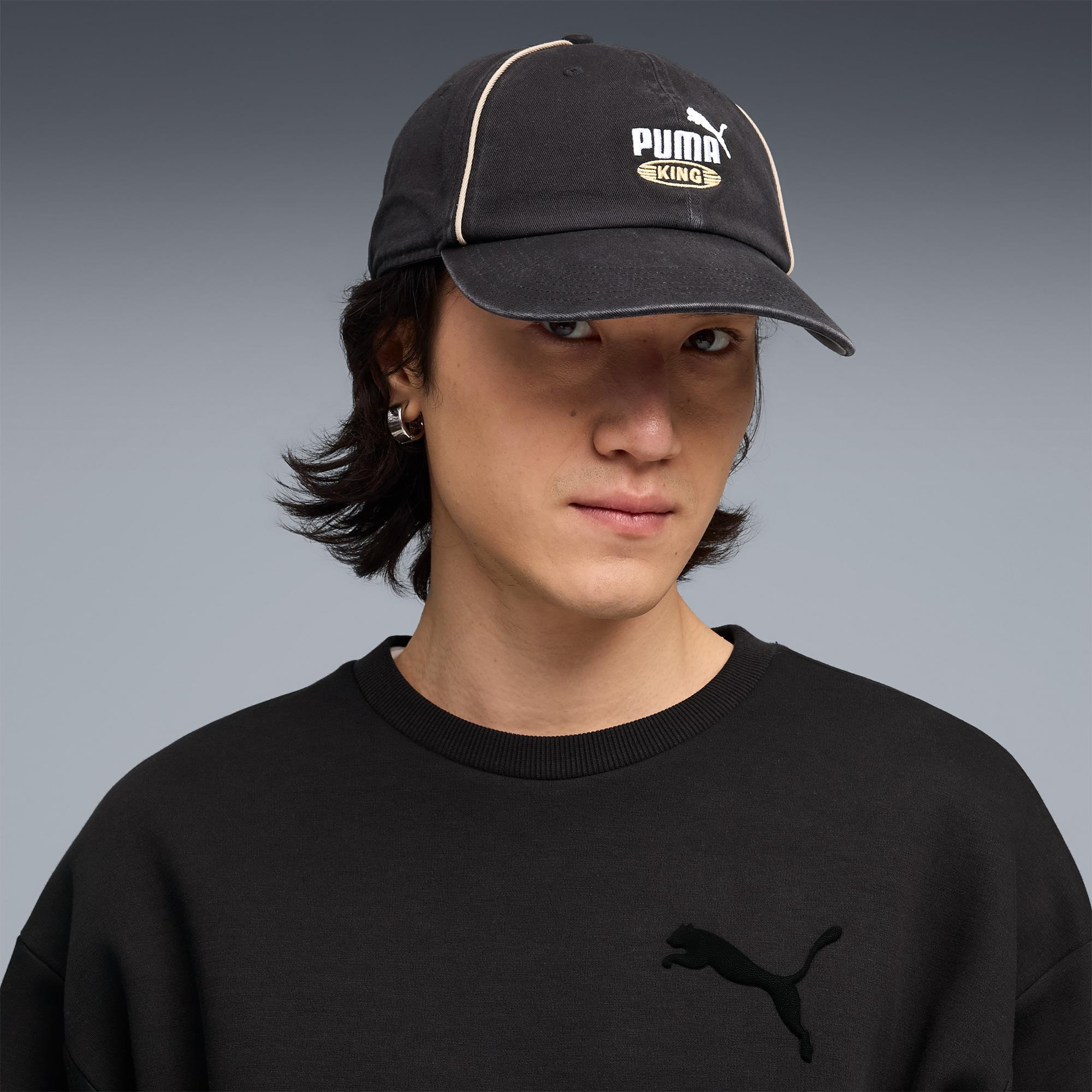 Puma King Low Curve Unisex Siyah Şapka