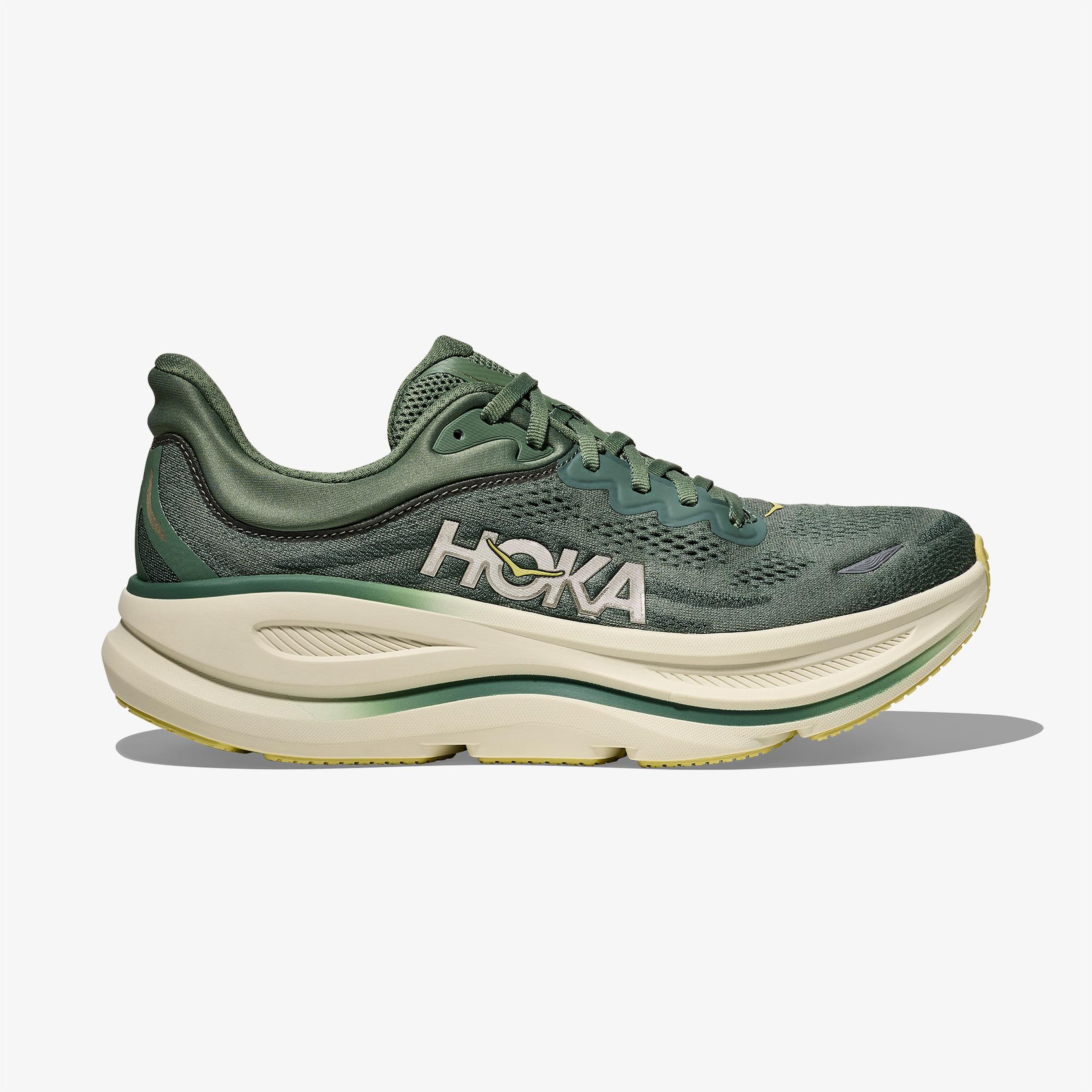 Hoka One Bondi 9 Erkek Yeşil Koşu Ayakkabısı