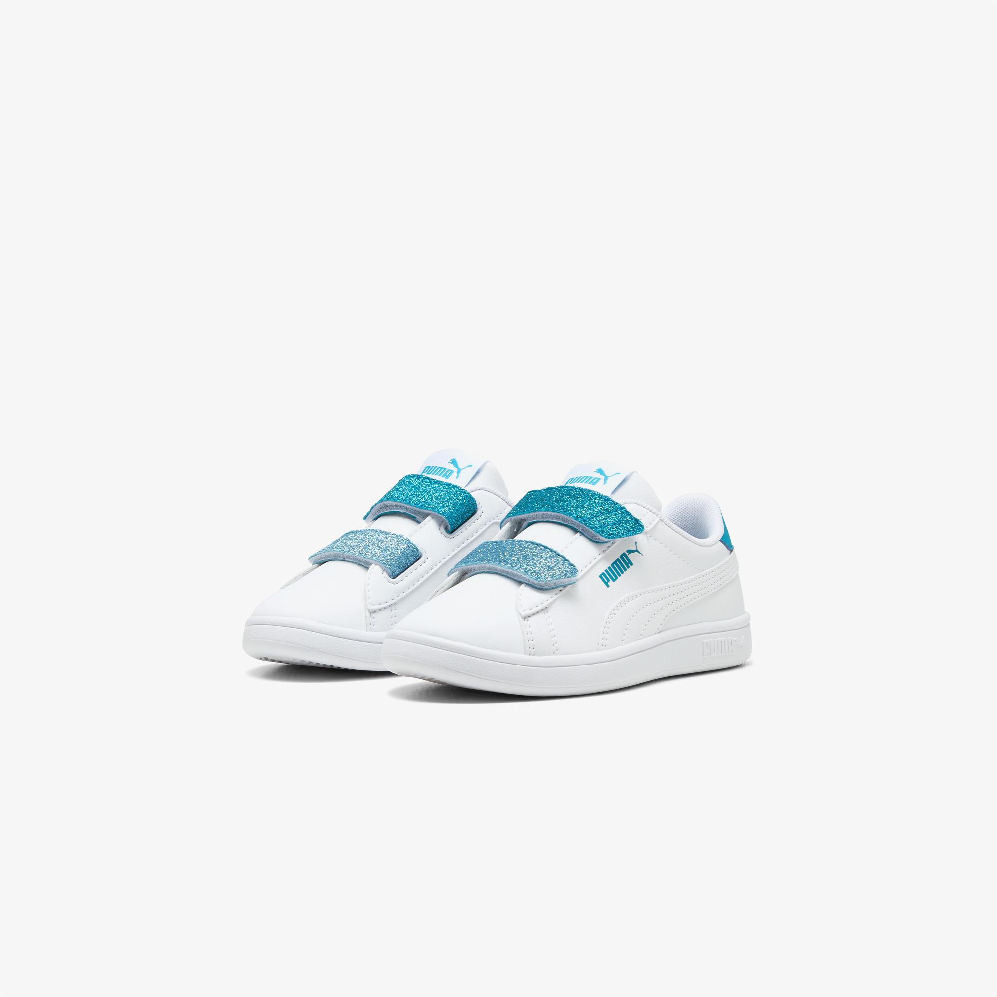 Puma Smash 3.0 Çocuk Beyaz Spor Ayakkabı