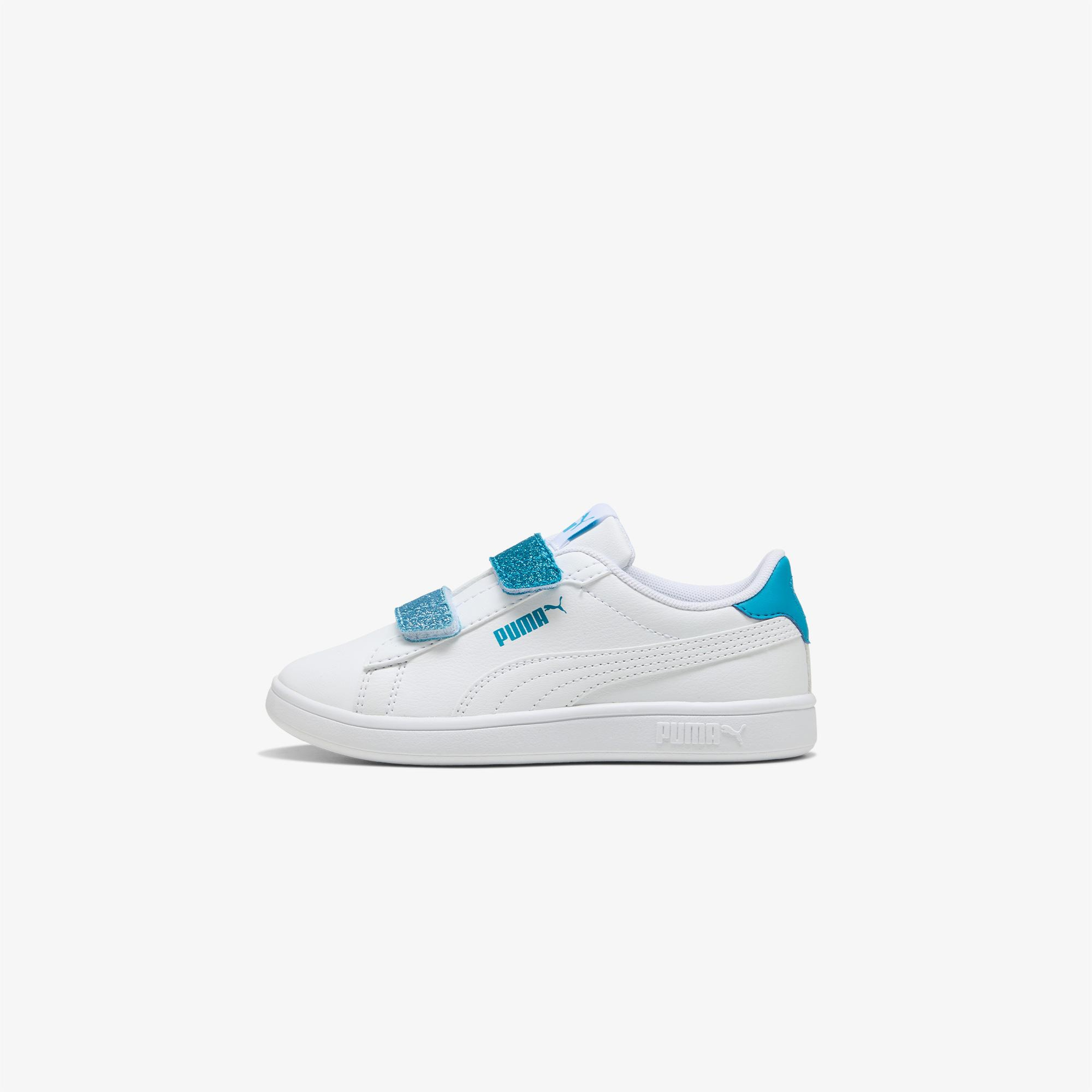 Puma Smash 3.0 Çocuk Beyaz Spor Ayakkabı