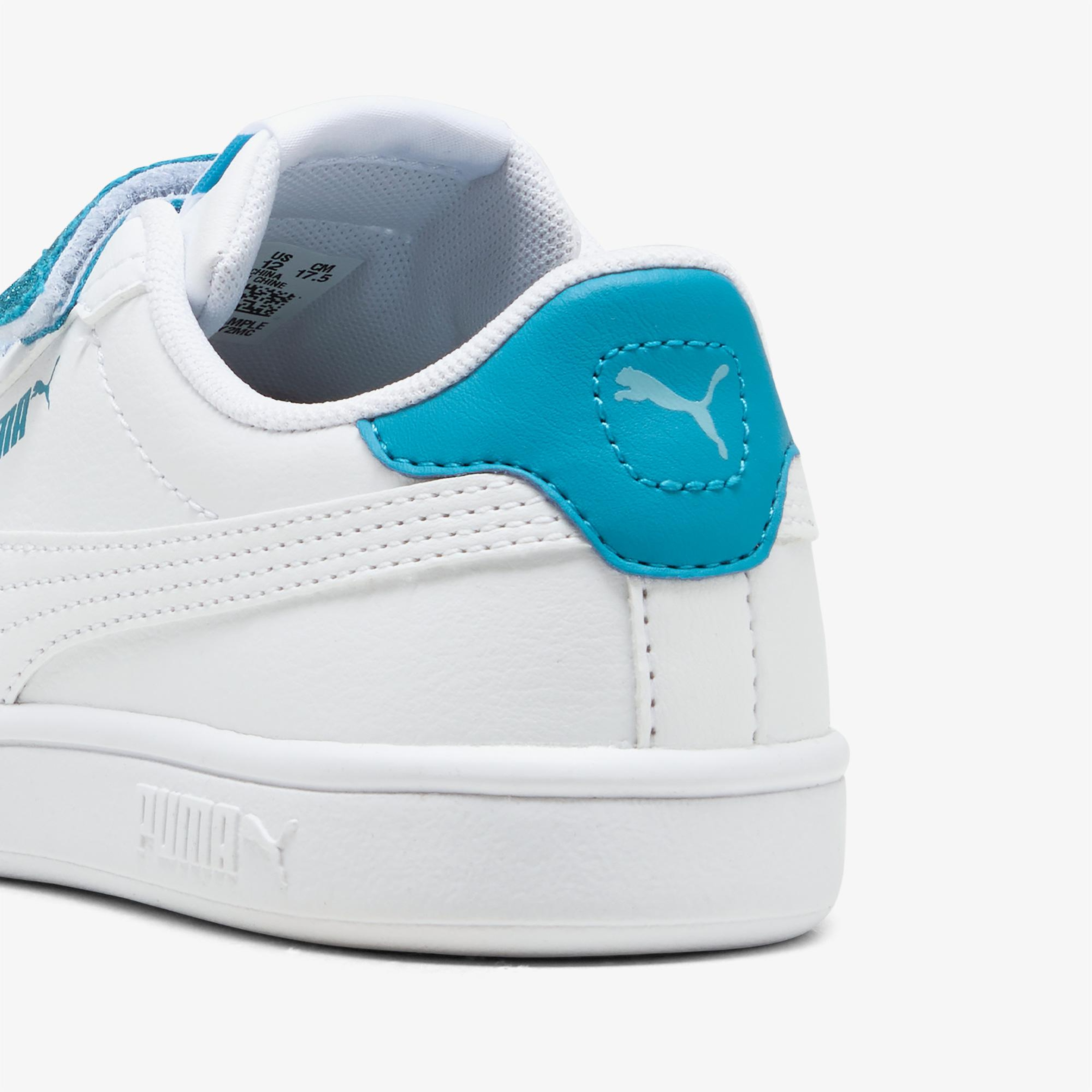 Puma Smash 3.0 Çocuk Beyaz Spor Ayakkabı