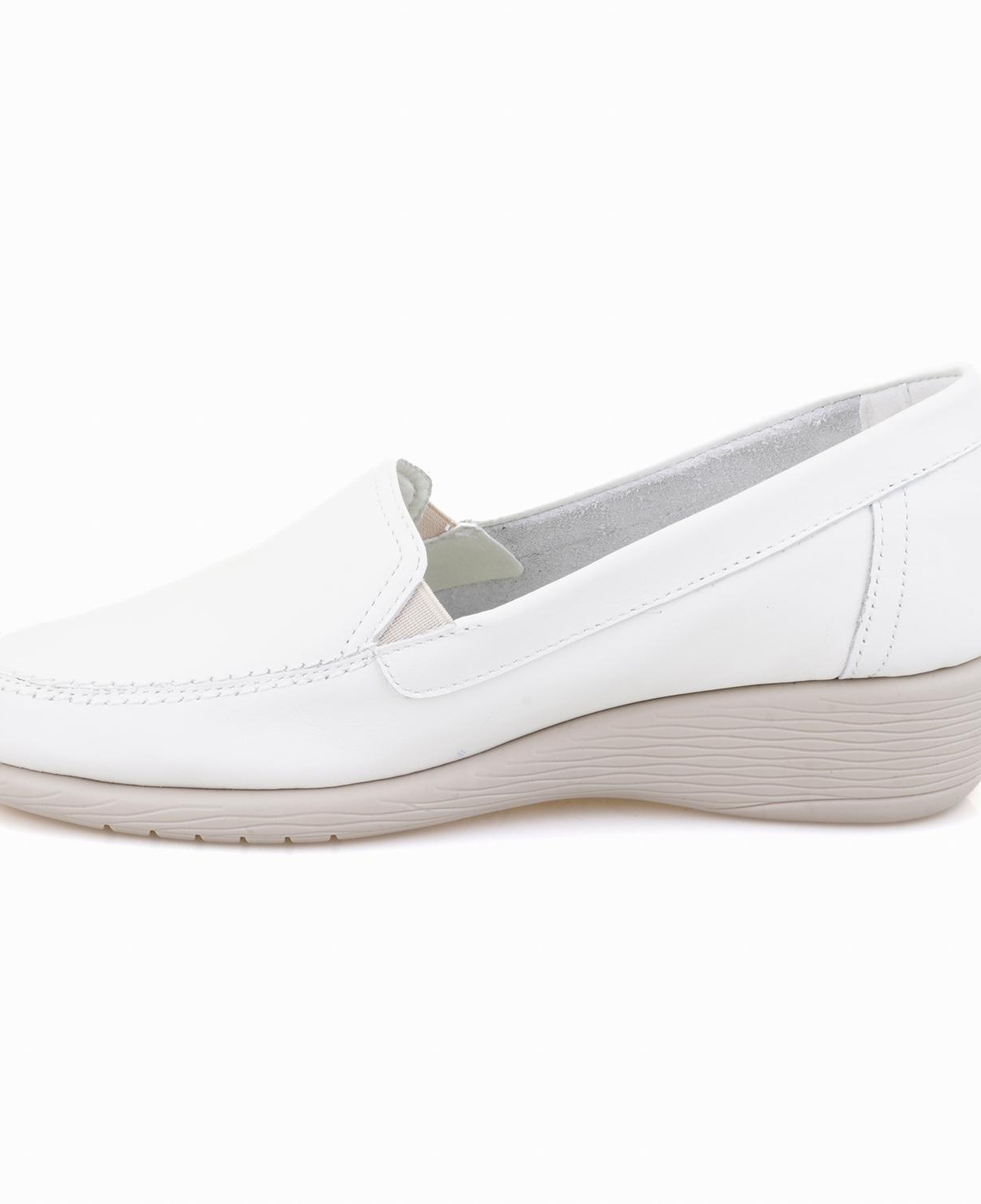 Kadın Beyaz DesaComfort Deri Günlük Ayakkabı