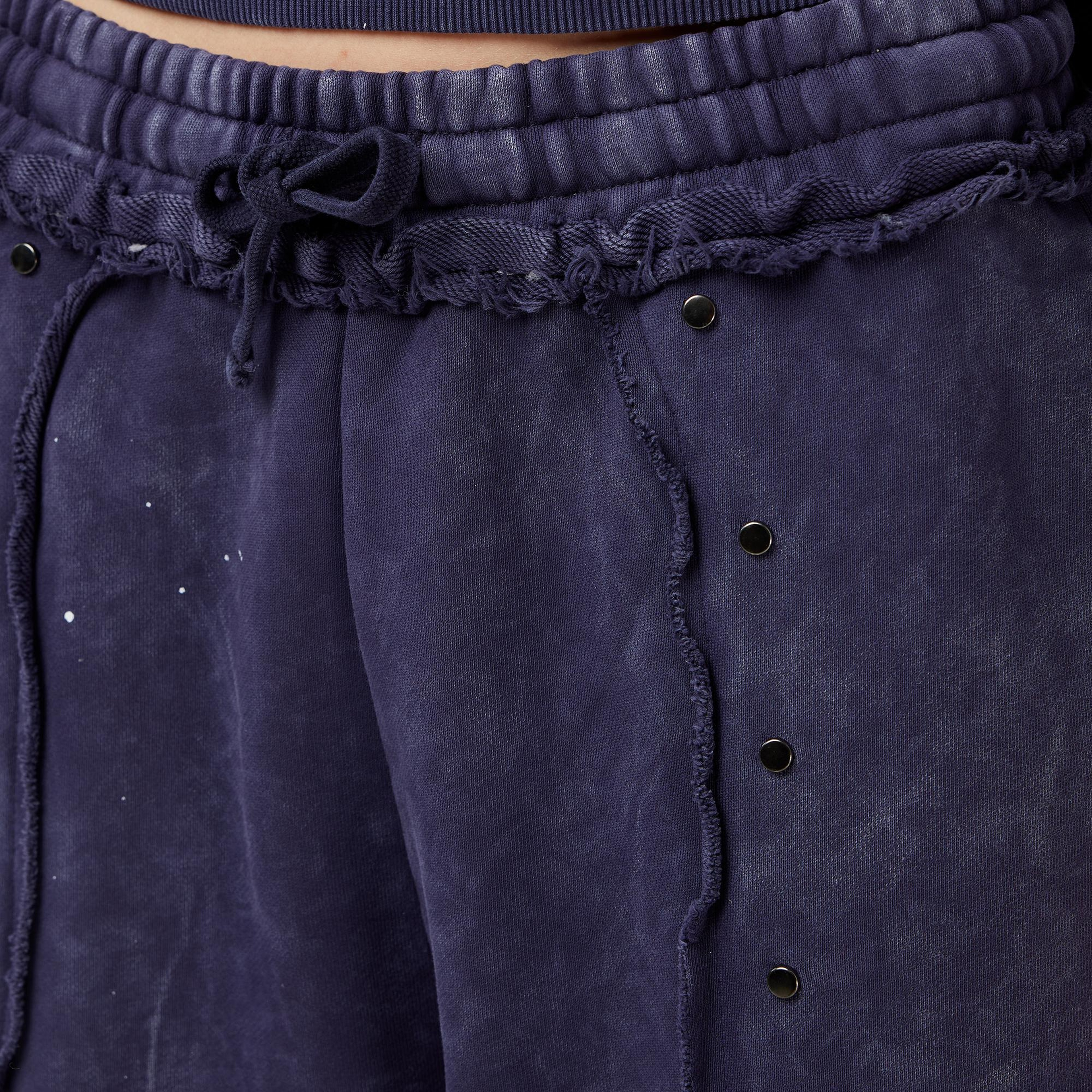 Les Benjamins Regular Fit Kadın Mor Eşofman Altı