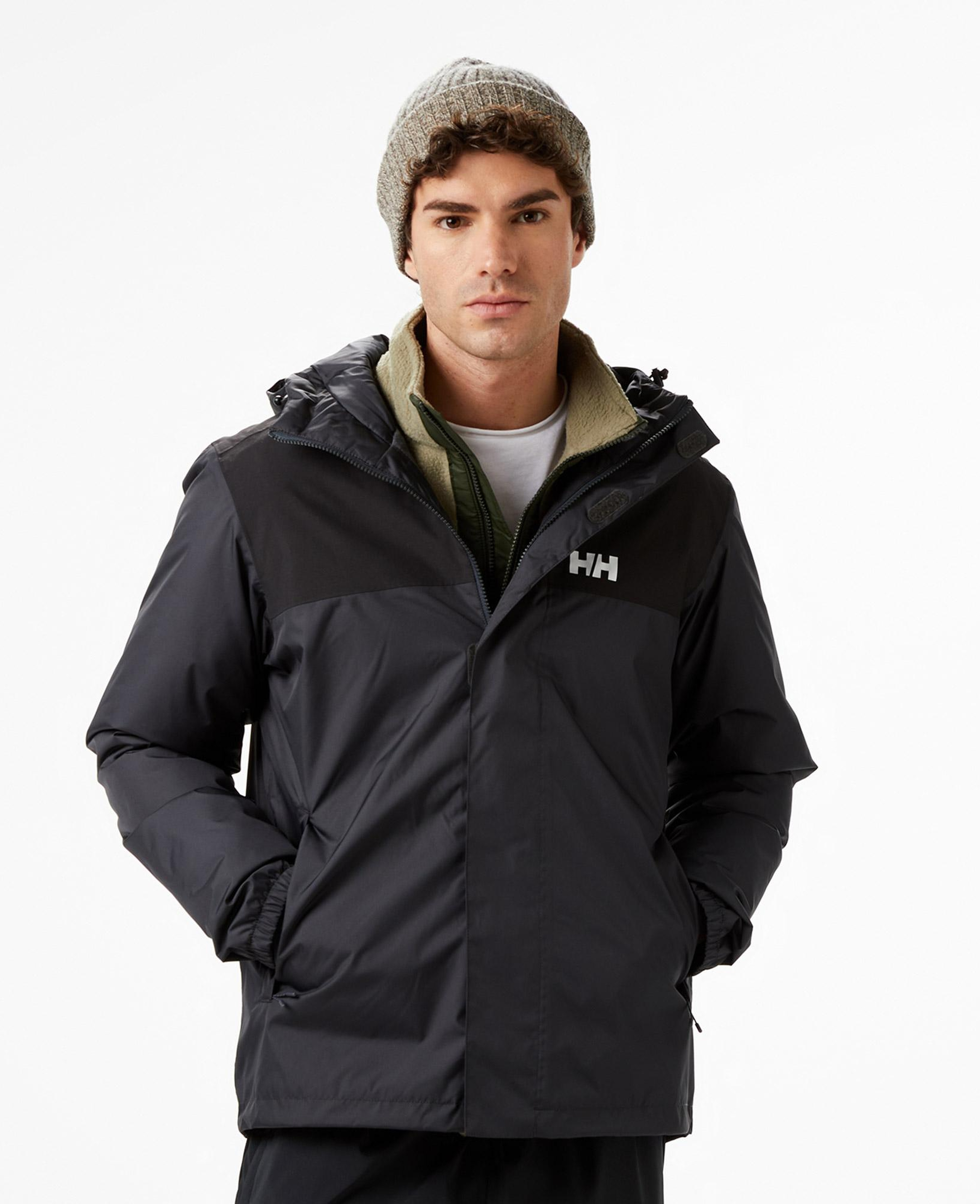 Helly Hansen Vancouver Fleece Lined Erkek Siyah Outdoor Mont