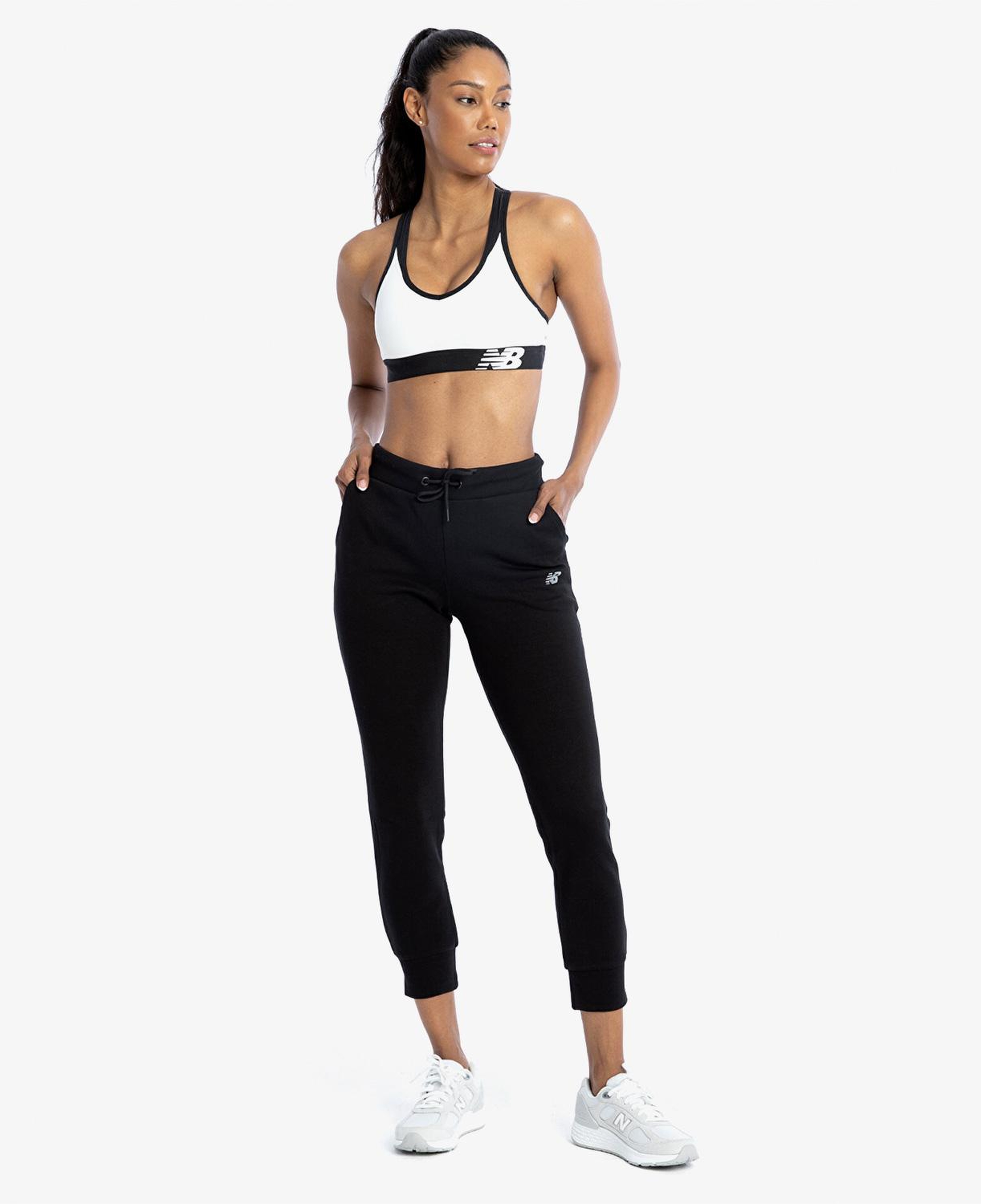 New Balance Lifestyle Kadın Siyah Eşofman Altı