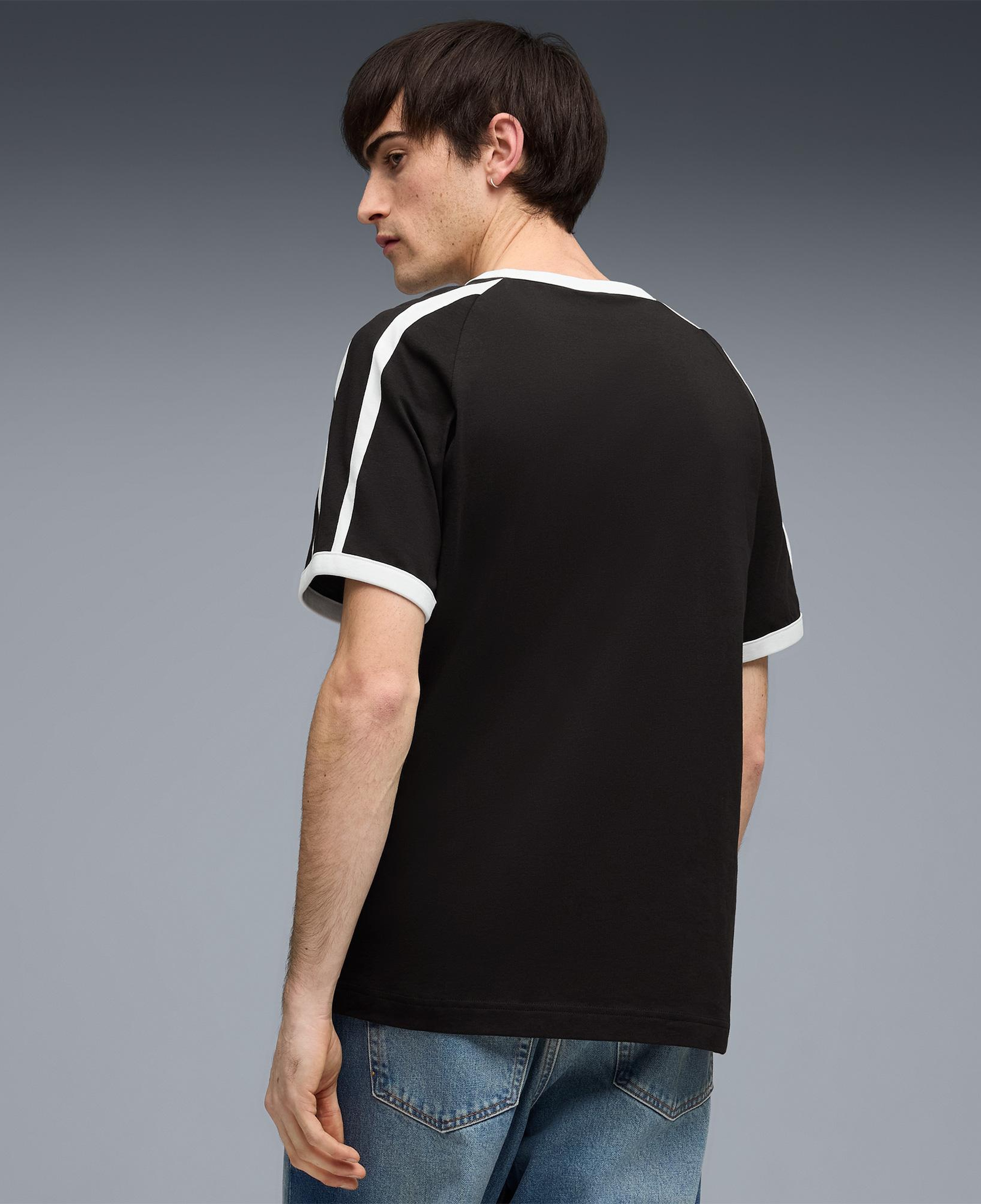 Puma T7 Ringer  Erkek Siyah T-Shirt