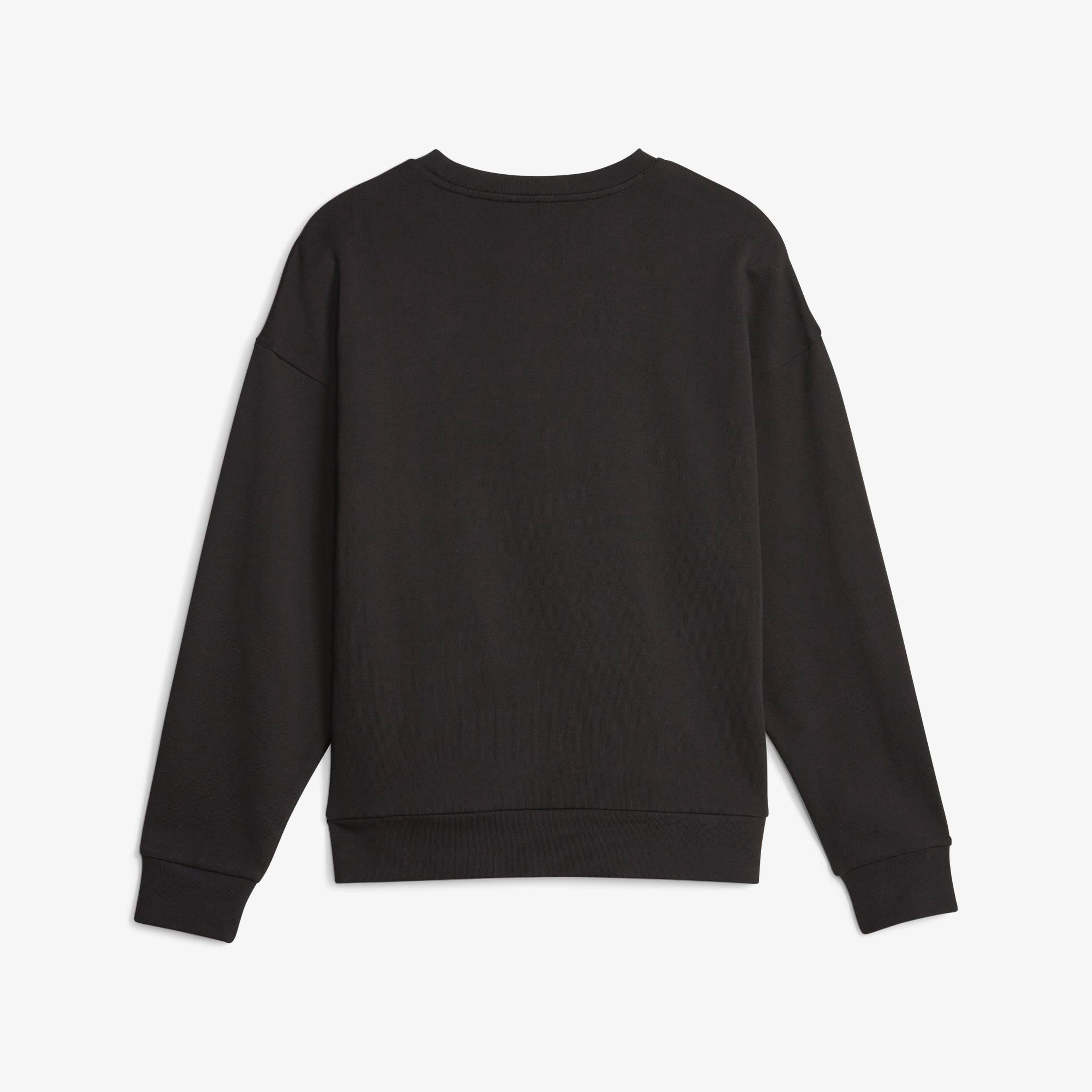 Puma Better Essentıals Crew Kadın Siyah Sweatshirt