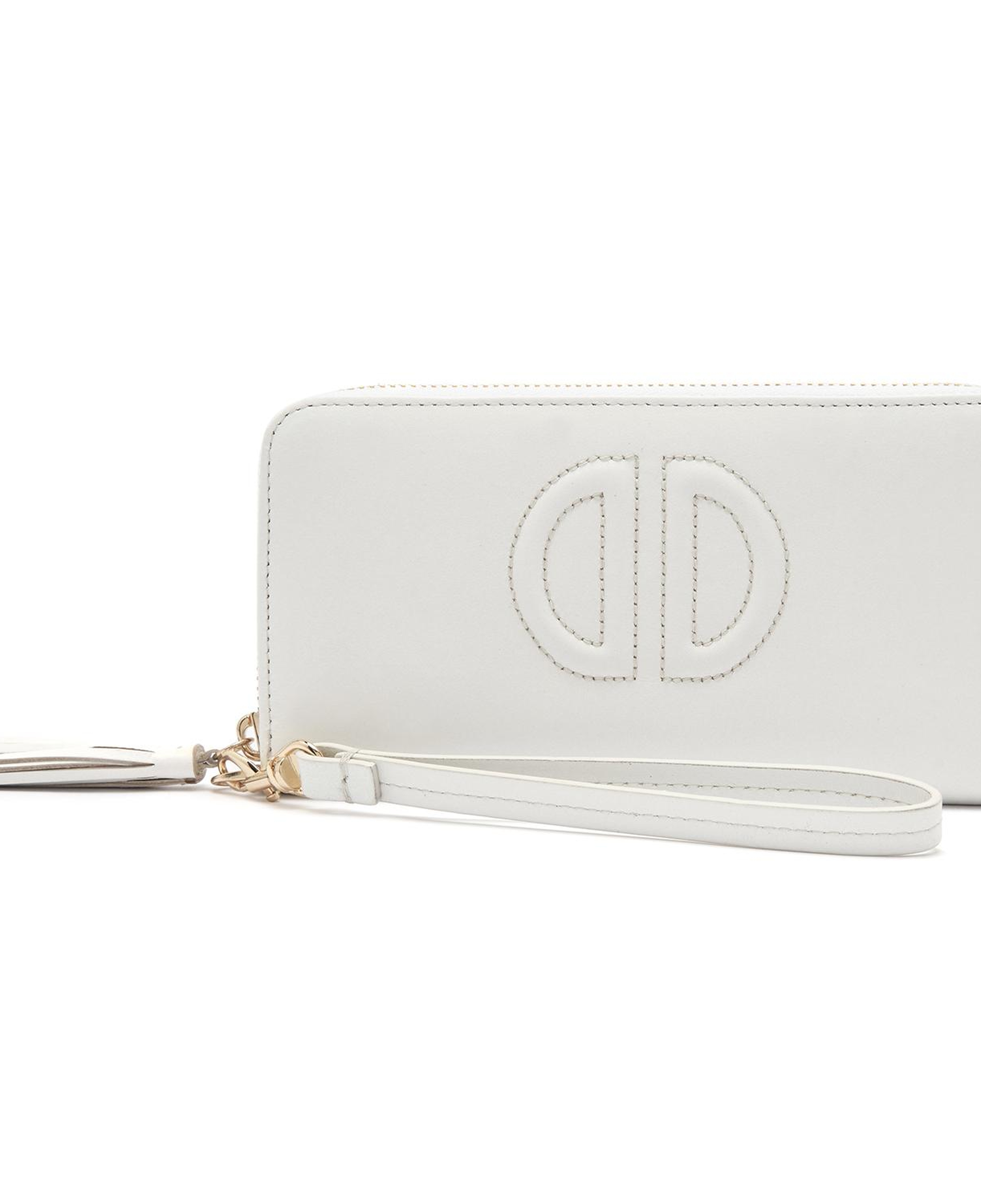 Beyaz Kadın Deri Cüzdan