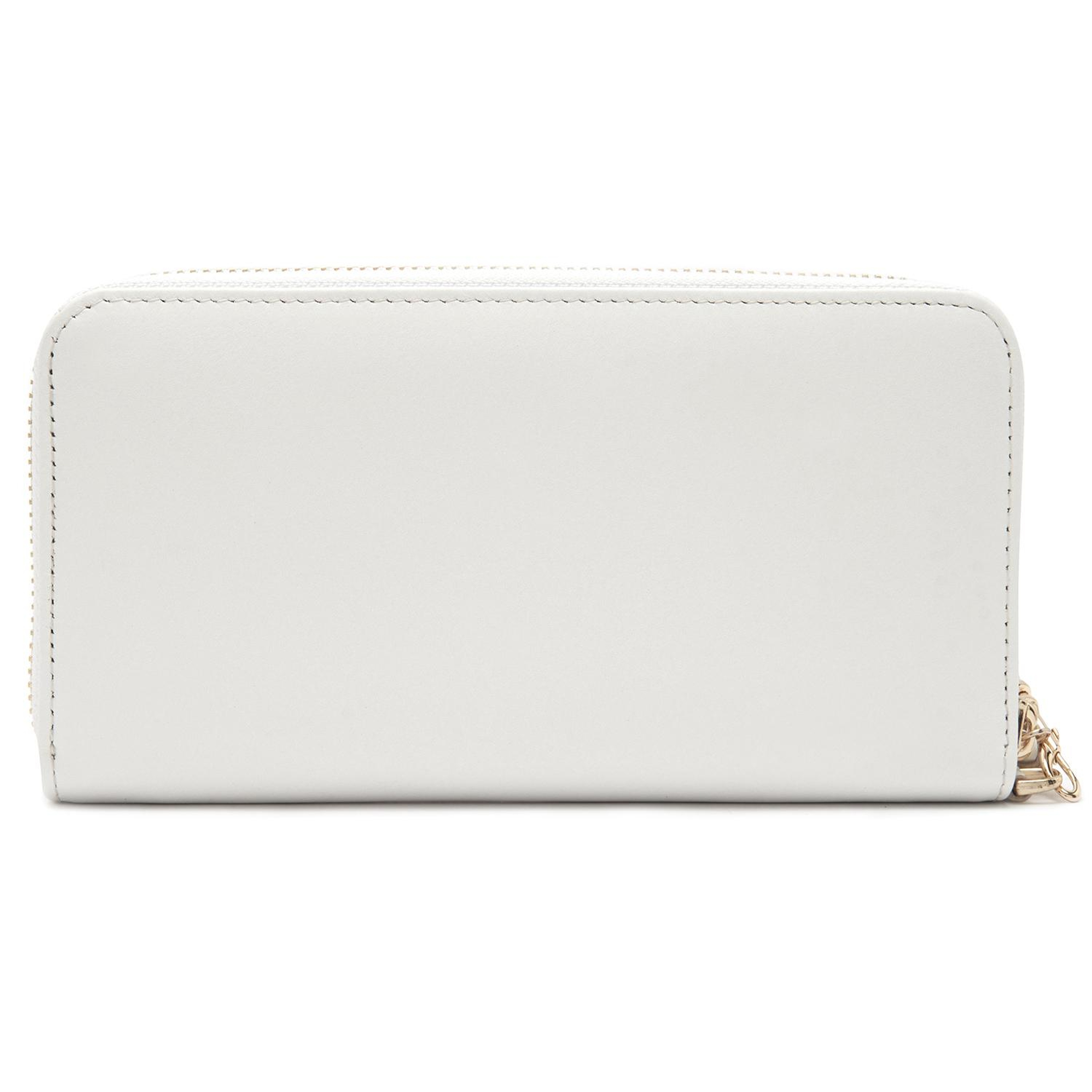 Beyaz Kadın Deri Cüzdan