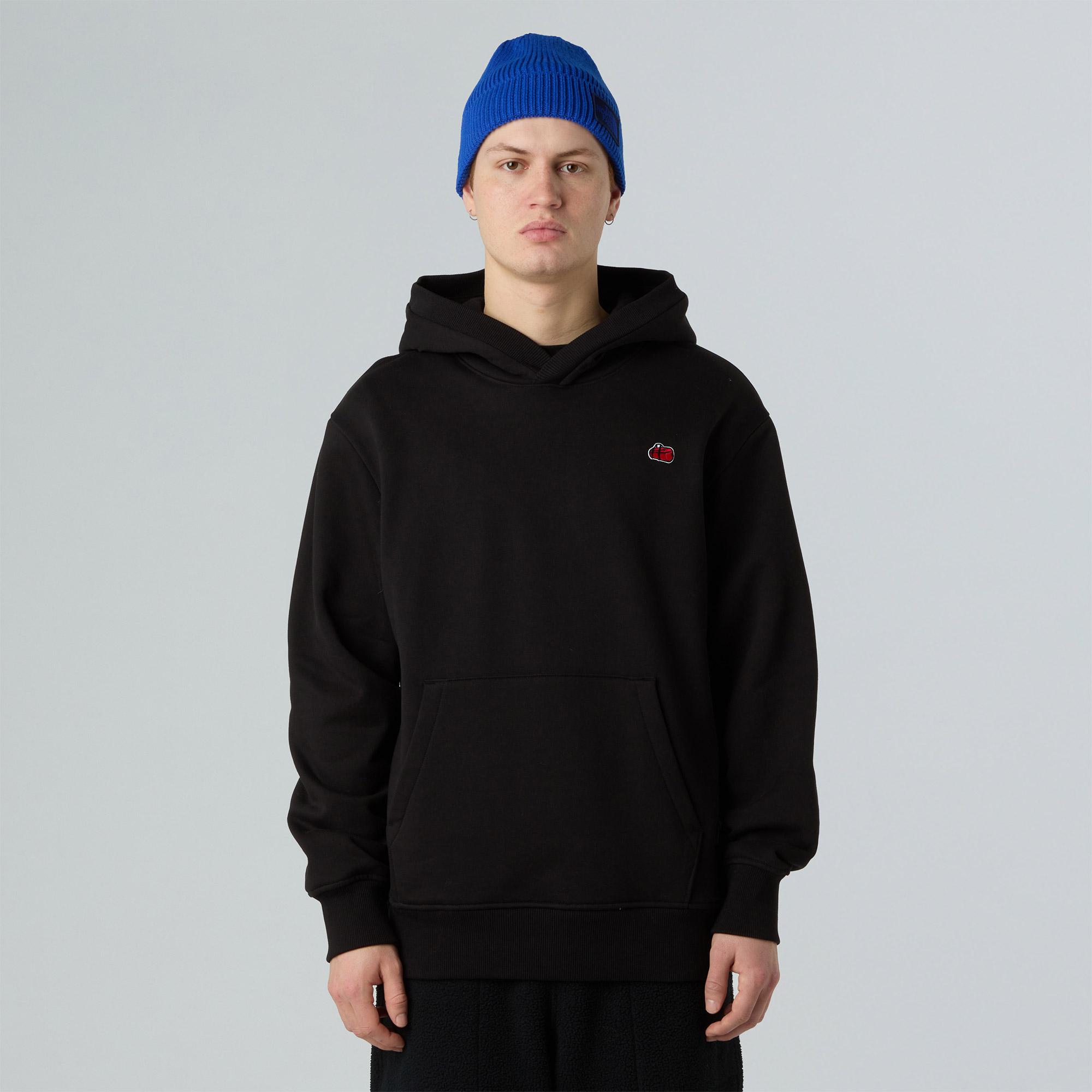 The North Face Icon Mountain Erkek Siyah Sweatshirt