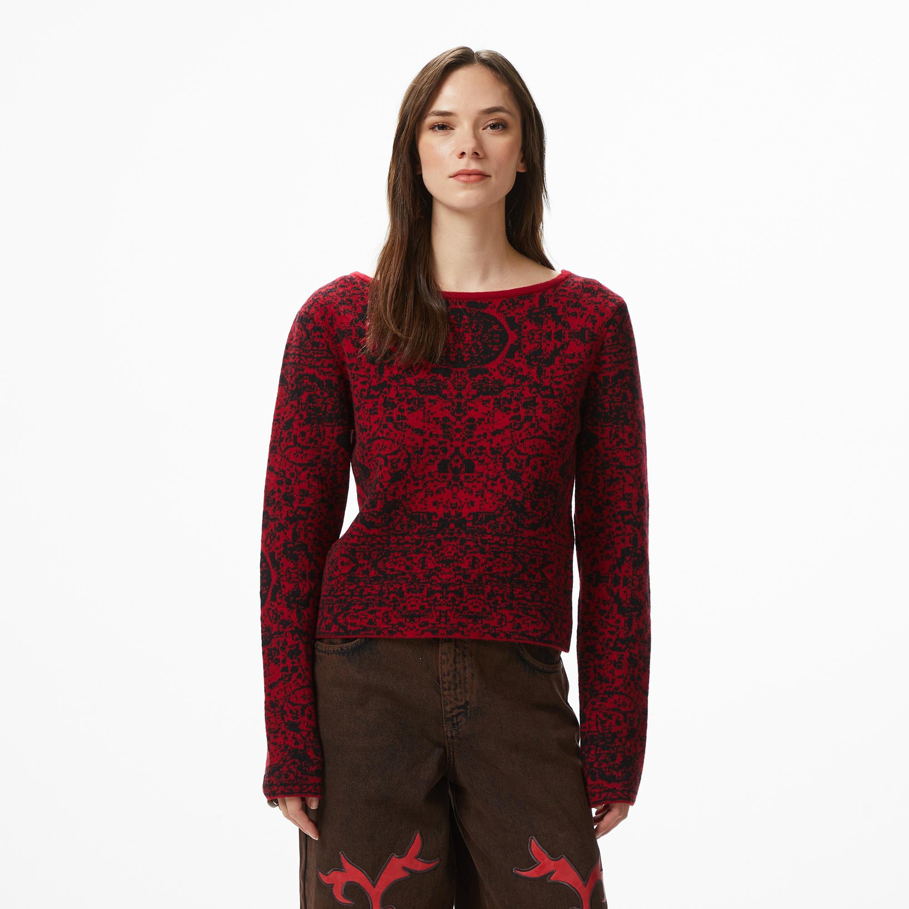 Les Benjamins Classic Fit Kadın Renkli Triko