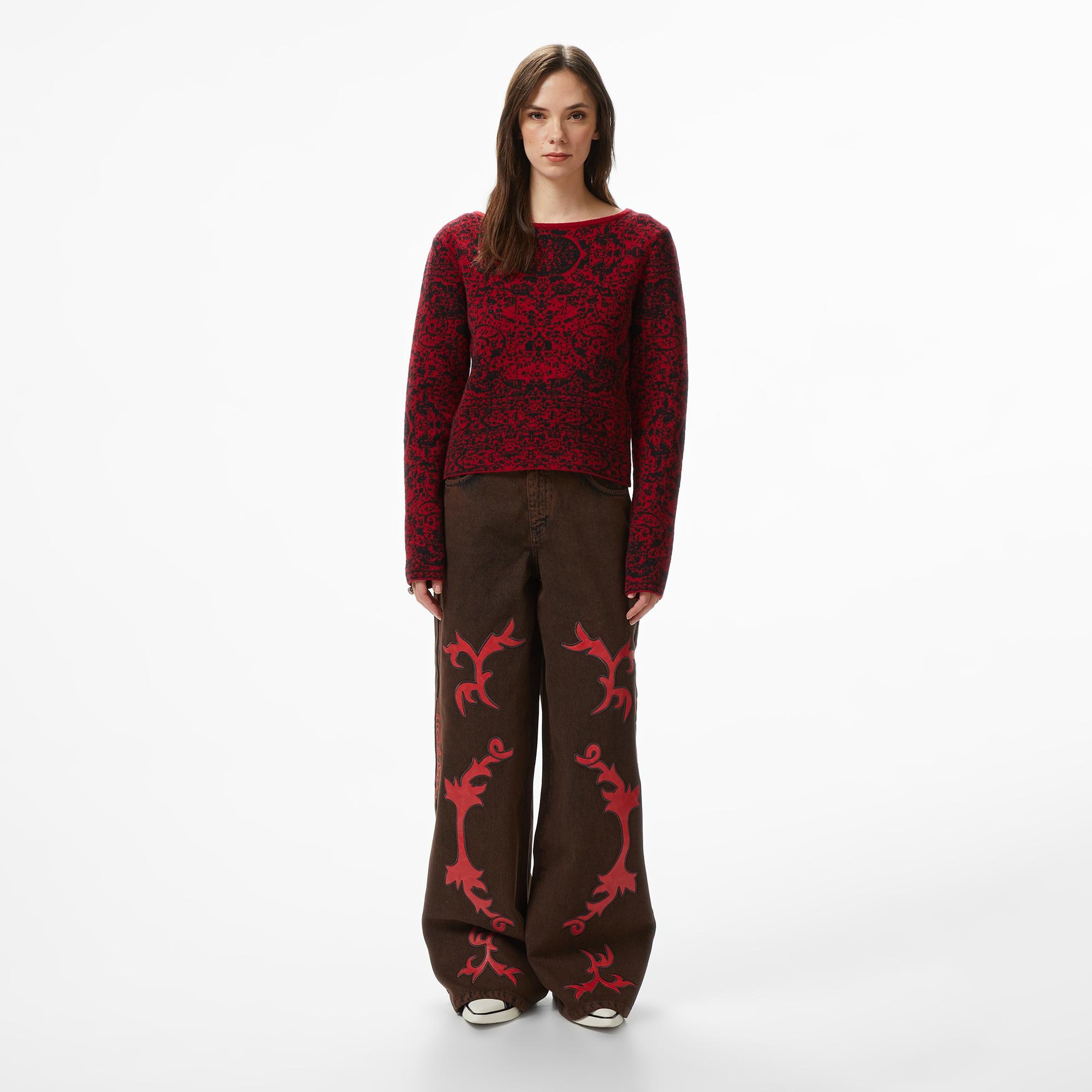 Les Benjamins Classic Fit Kadın Renkli Triko