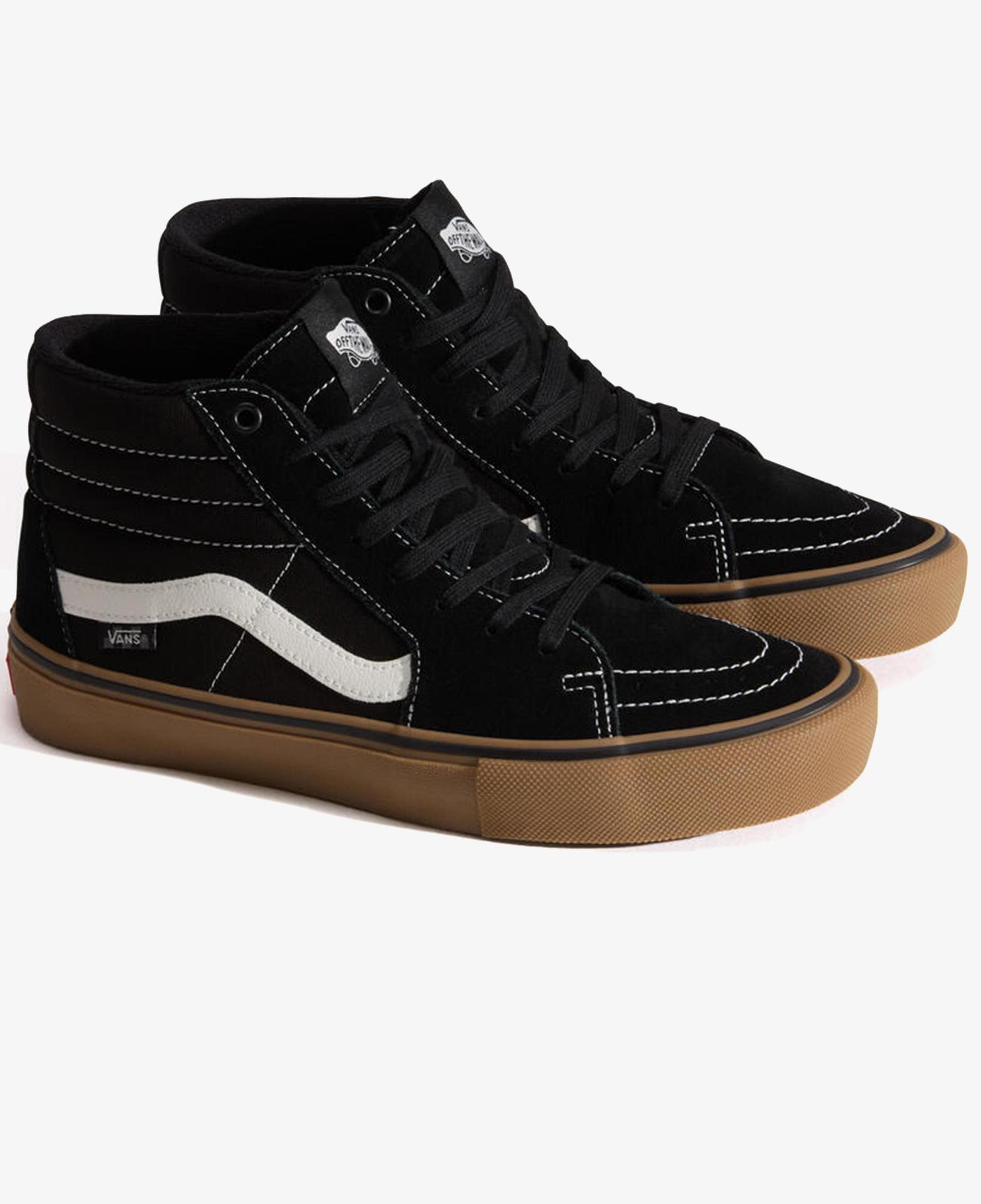 Vans Skate Sk8-Hi Erkek Siyah Sneaker