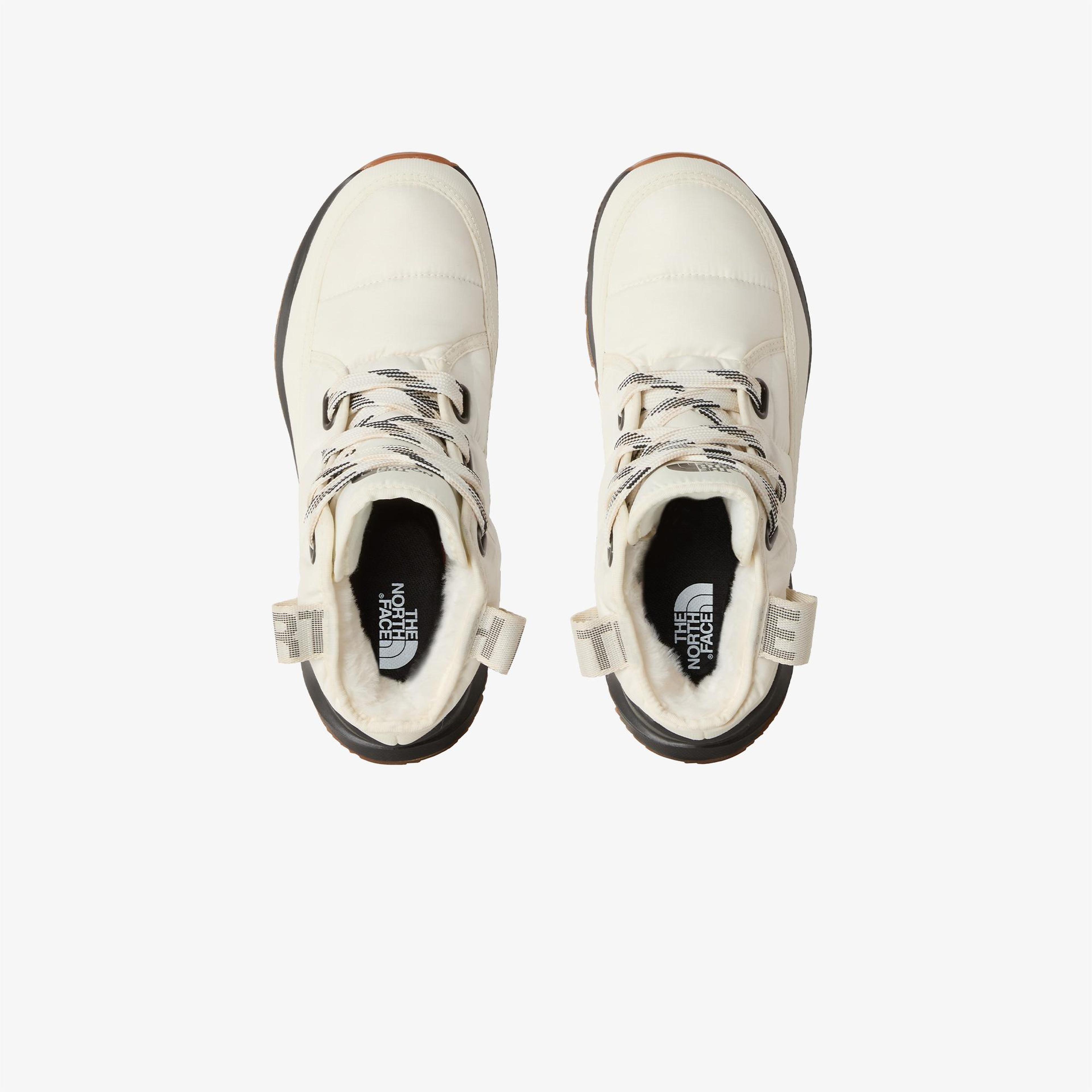 The North Face Thermoball Lace Up Luxe Su Geçirmez Kadın Beyaz Bot