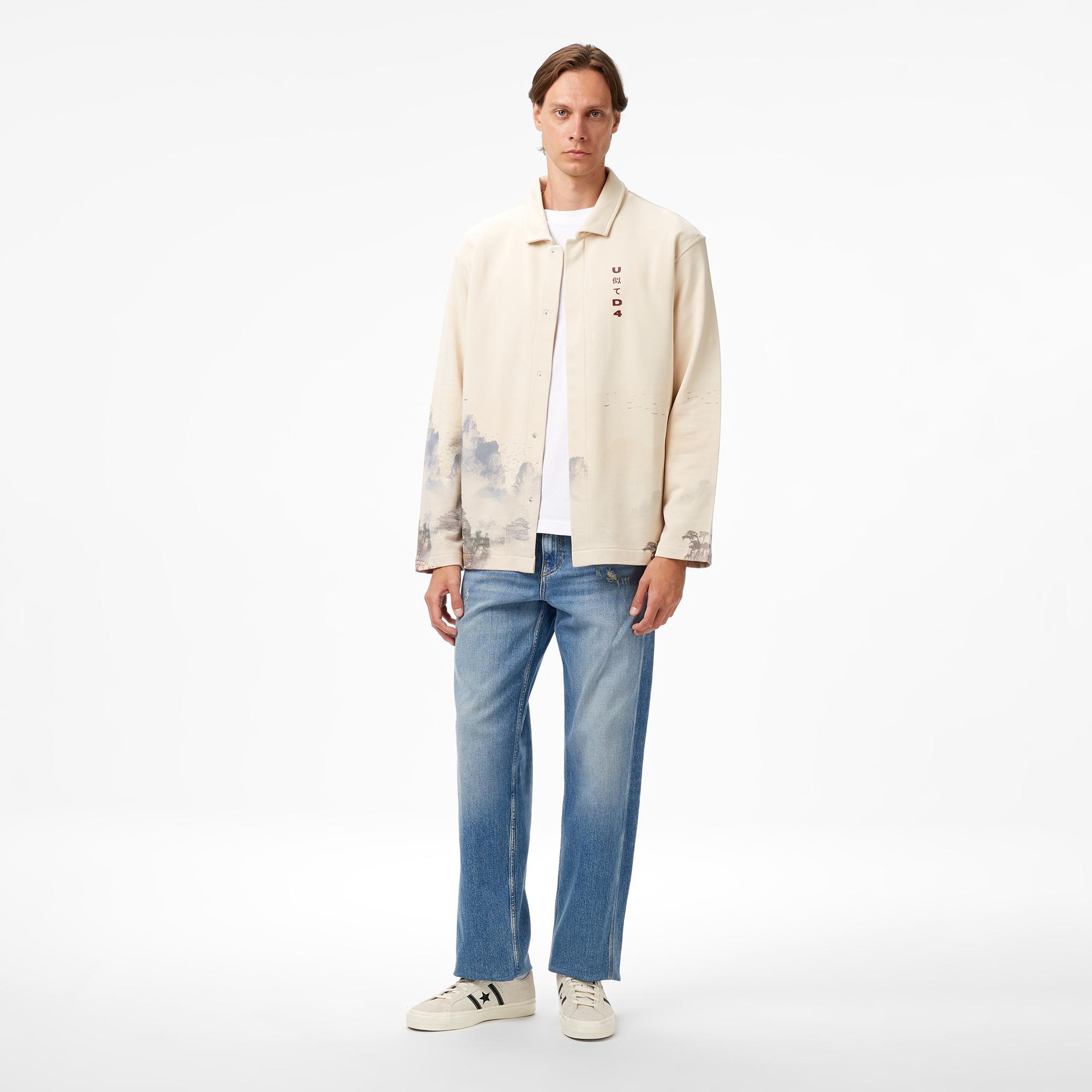 UNITED4 Classic Erkek Krem Gömlek